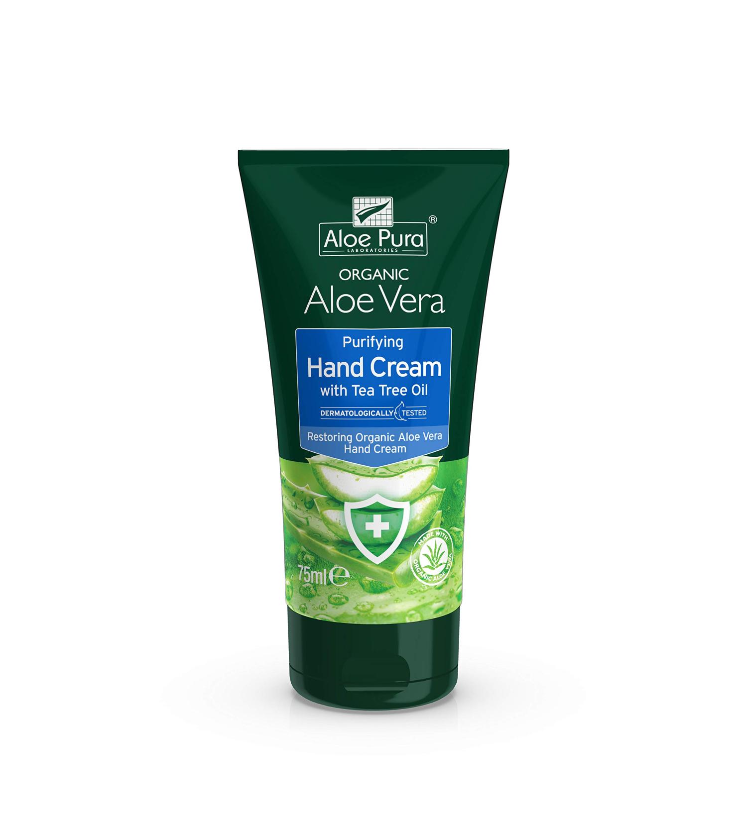 Aloe Pura Anti Bac Hand Cream | Nourishing Moisturizer for Soft Germ-Free Hands | International Shipping Available - Buy Online on GoSupps.com