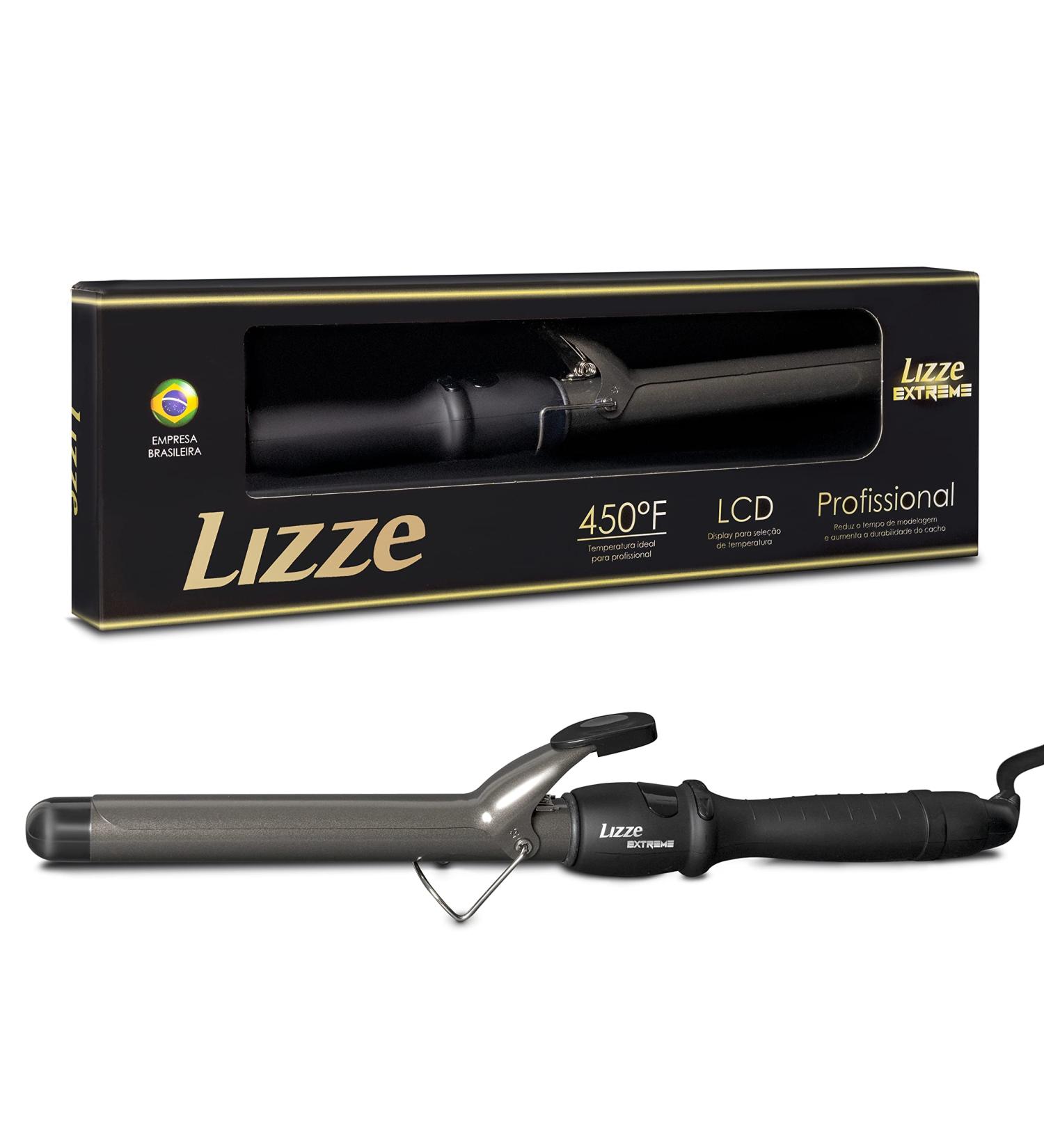 Lizze Ceramic Curling Wand - Ionic Barrel for Thick Hair Curls (1 1/4 inch) | Professional Tenaza Para Ondular El Cabello - International Shipping Available - Buy Online on GoSupps.com