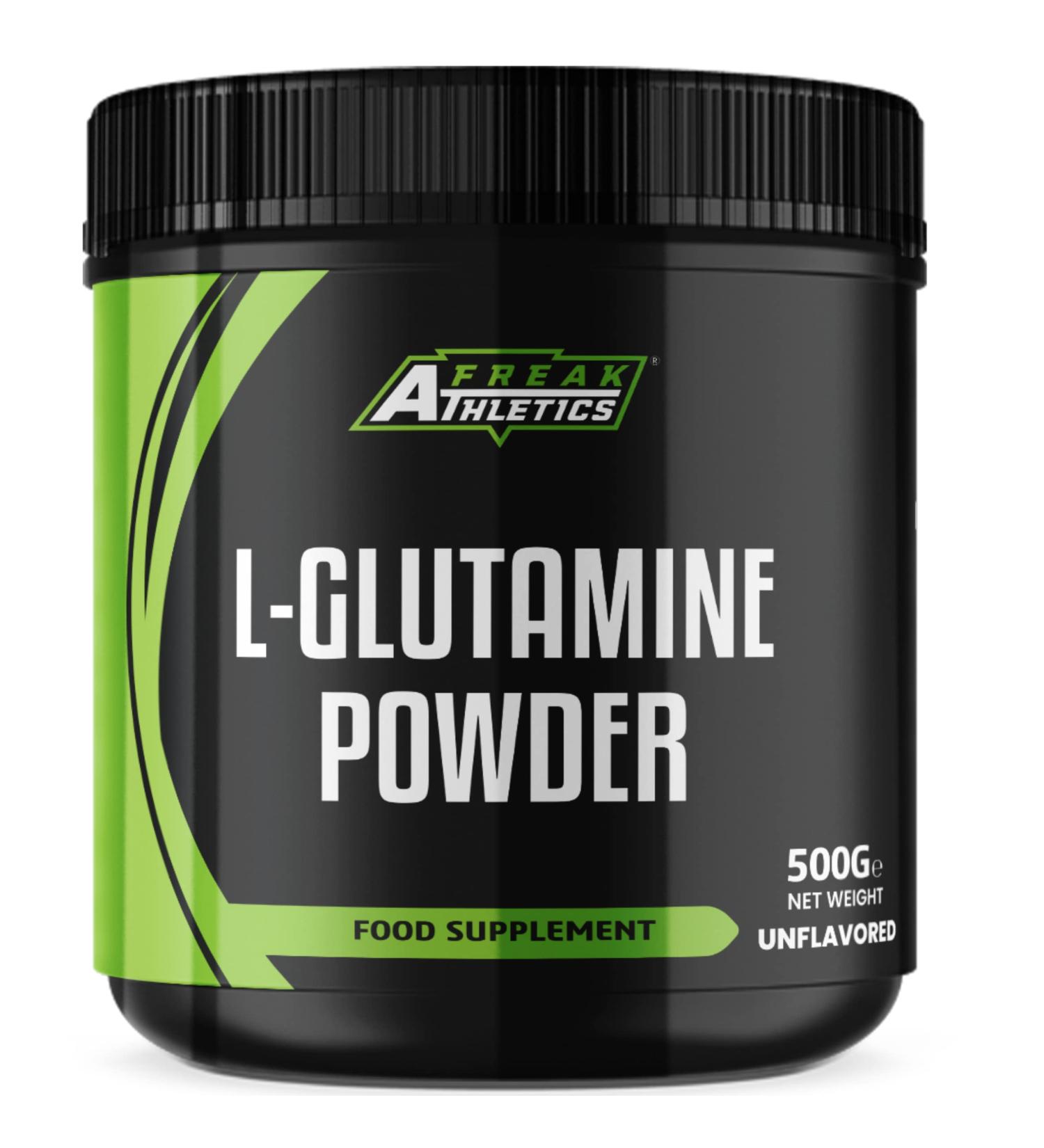 L-Glutamine Powder 500g Unflavoured by Freak Athletics - Pack of 1 - Buy Online on GoSupps.com