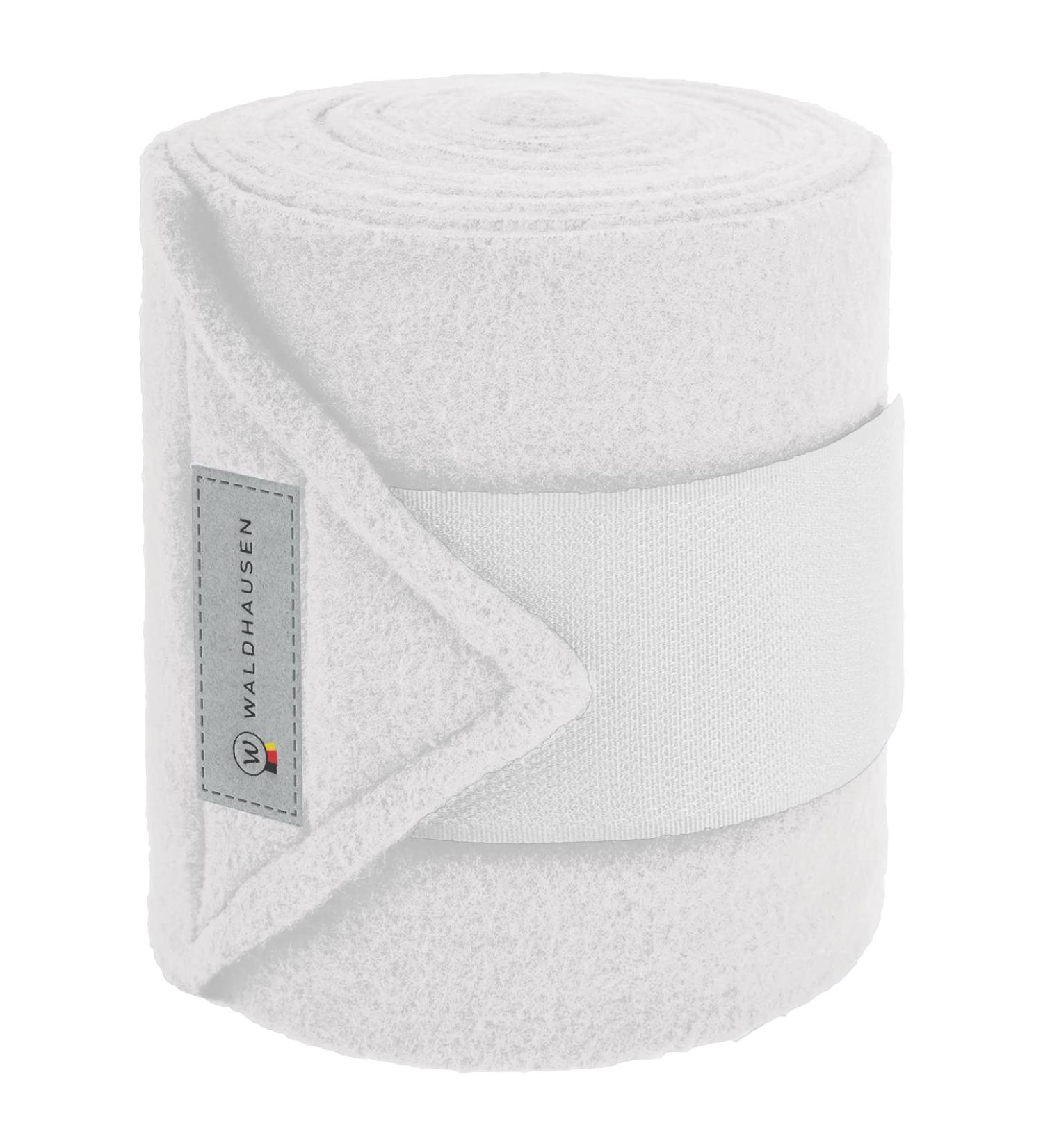 WALDHAUSEN Fleece bandage Esperia Pony set of 4 white length 200 cm