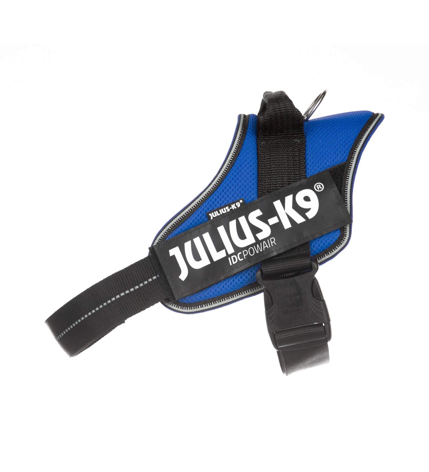 Julius-K9 IDC Powair Dog Harness - Size L/1 - Blue | Durable & Comfortable Pet Gear for International Shipping - Buy Online on GoSupps.com