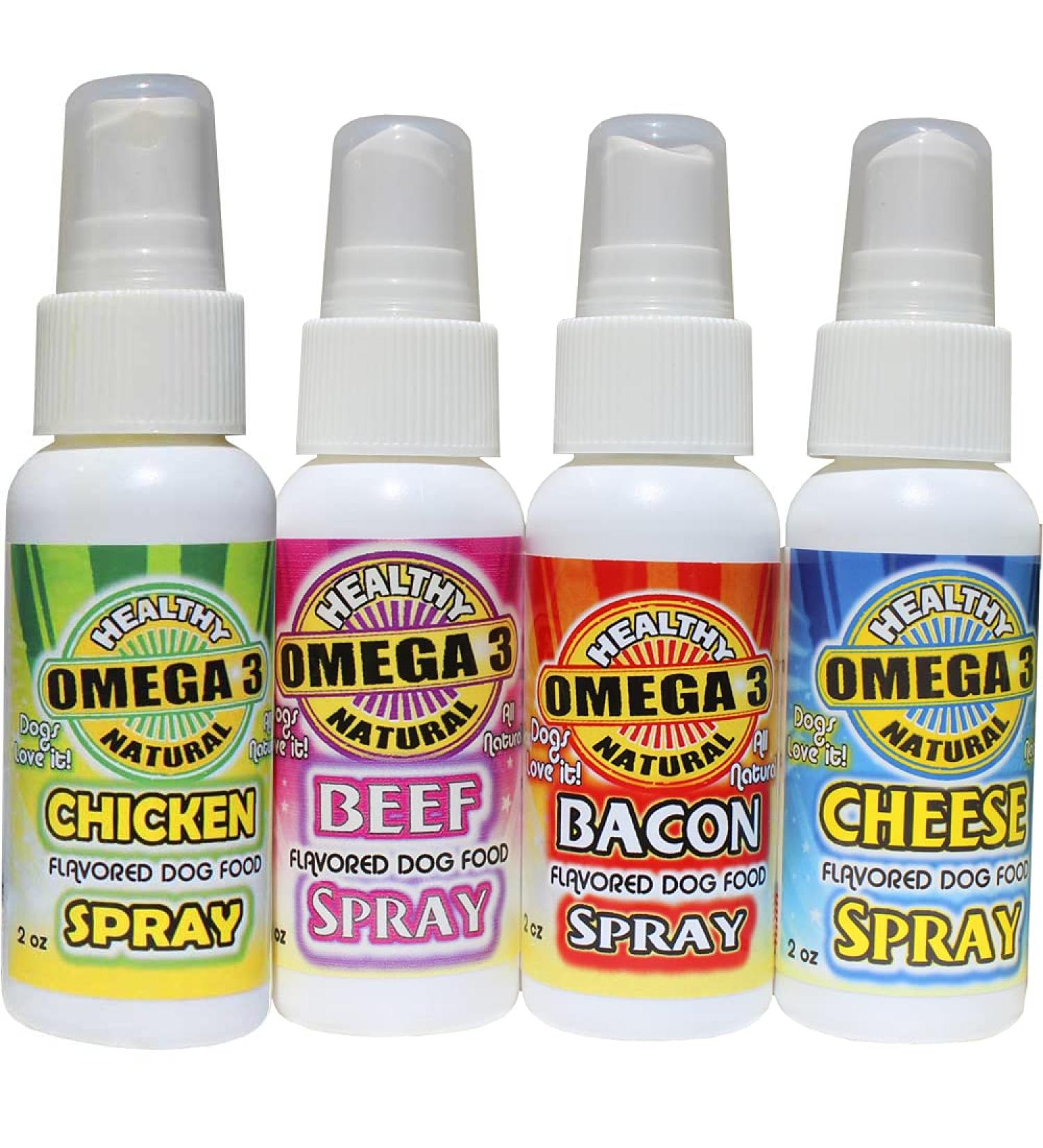 Delicious Flavored Omega 3 Dog Food Toppers - All Natural & Holistic - Buy Online on GoSupps.com
