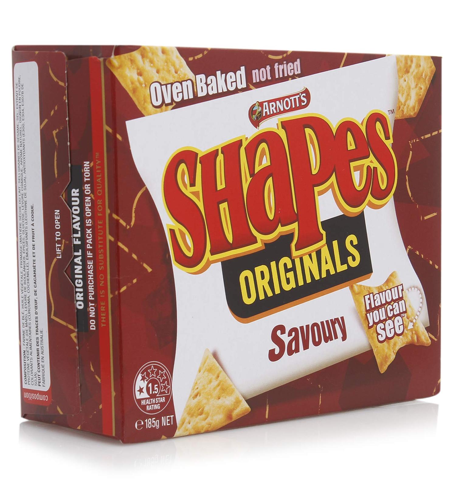 Arnott's Savoury Shapes - Buy Online on GoSupps.com