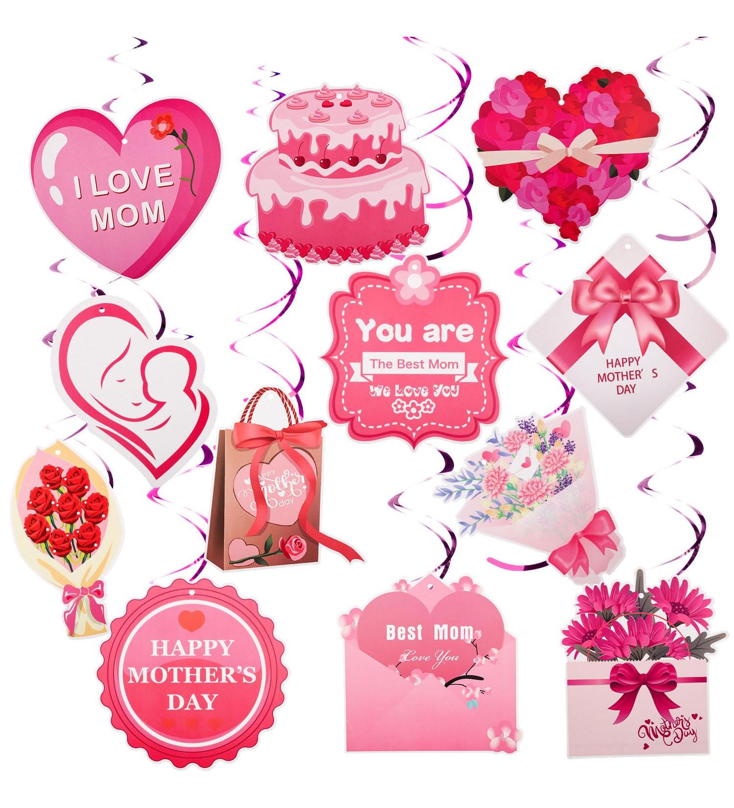 36th Hanging Vertebrae & Cards - Unique Mother's Day Decorations & Party Accessories - Buy Online on GoSupps.com