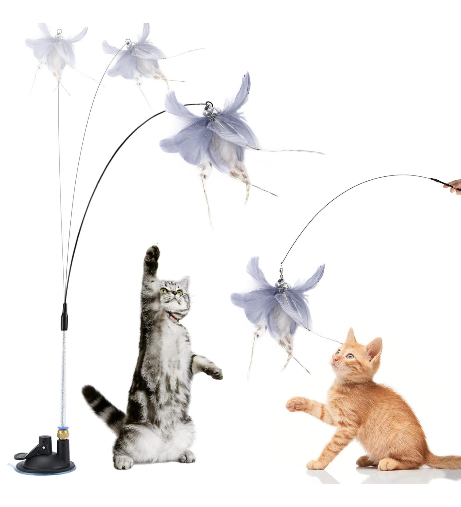 Sunshine Smile Cat Toys Set - Interactive Springs & Treats for Happy Pets | International Shipping - Buy Online on GoSupps.com