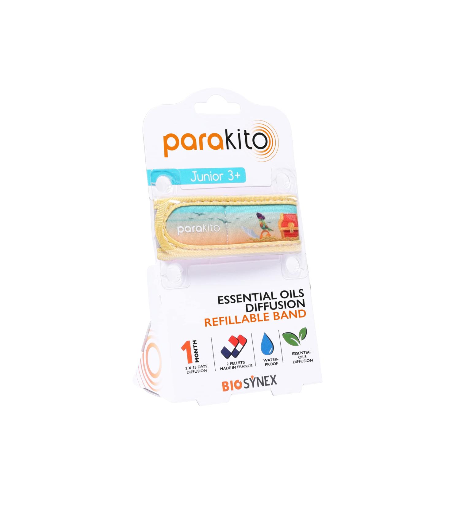 PARA'KITO Essential Oil Diffusion Mosquito Wristband | Kids (Pirate)
