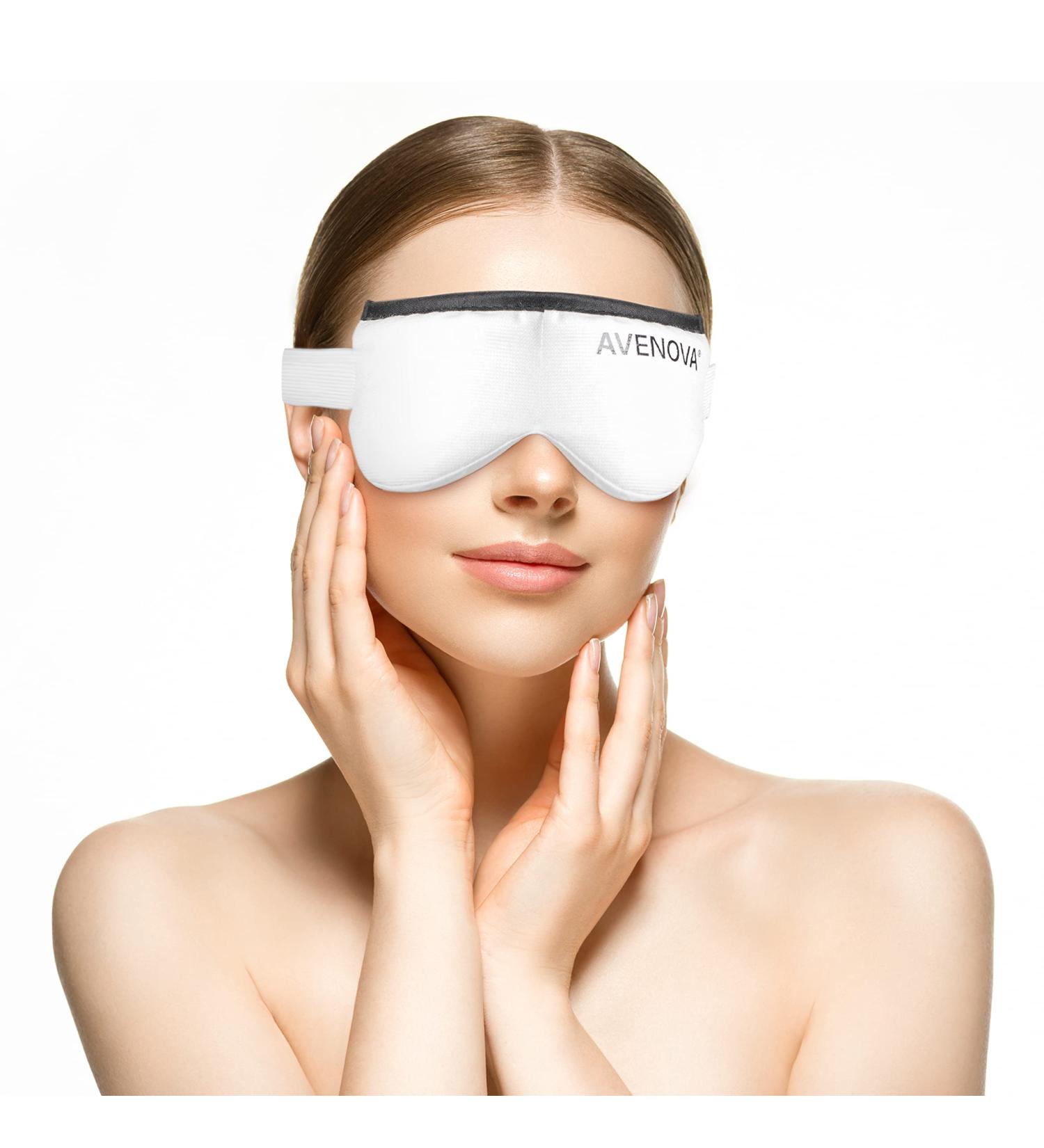Avenova Moist Heating Eye Compress Mask - Relief for Allergies, Sinuses, Headaches, and Irritated Eyes - Buy Online on GoSupps.com
