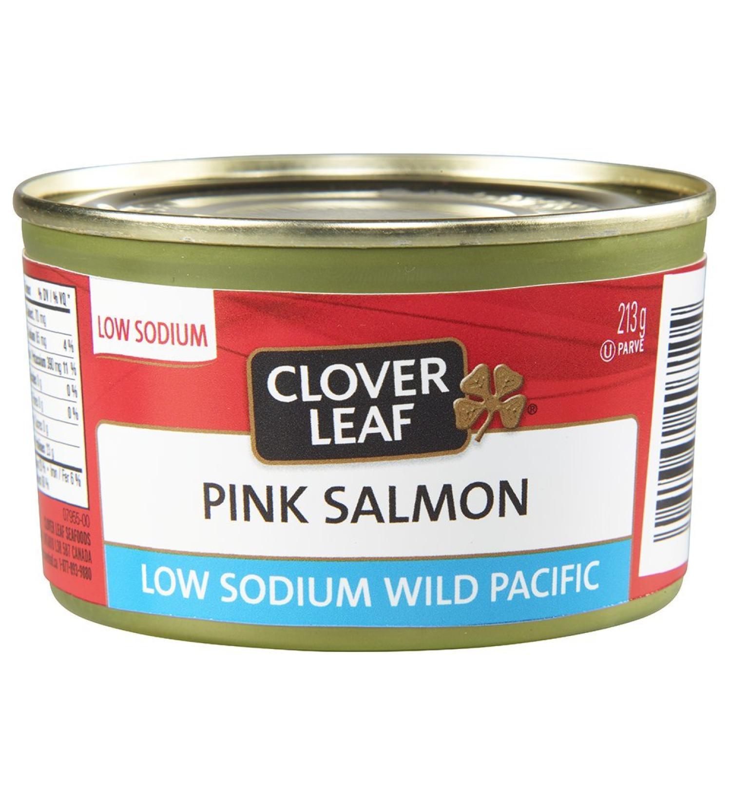 Clover Leaf Low Sodium Pink Salmon 24 Count