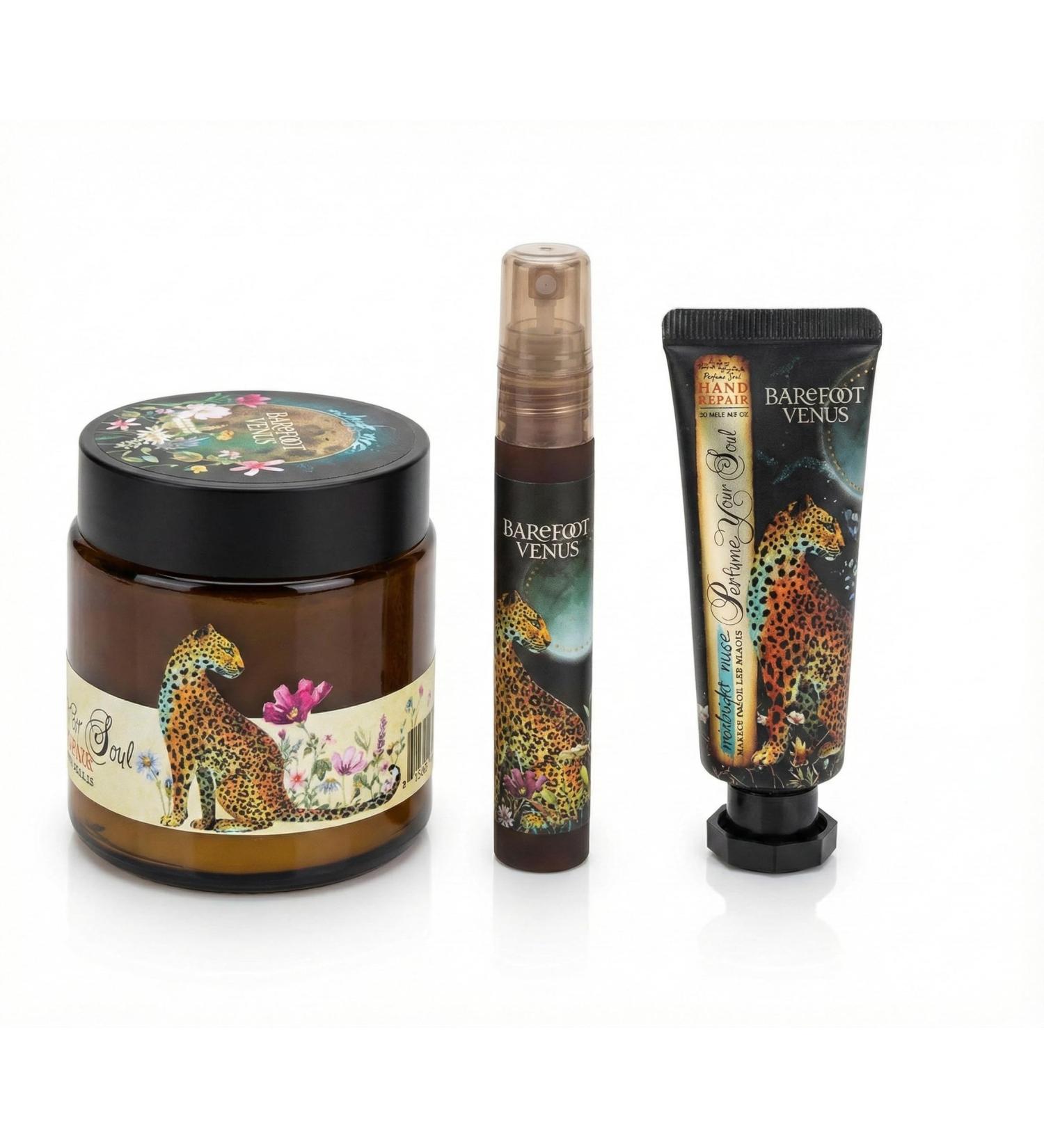 Barefoot Venus Instant Hand Repair and body oil 3pcs bundle (Midnight Muse) - Buy Online on GoSupps.com