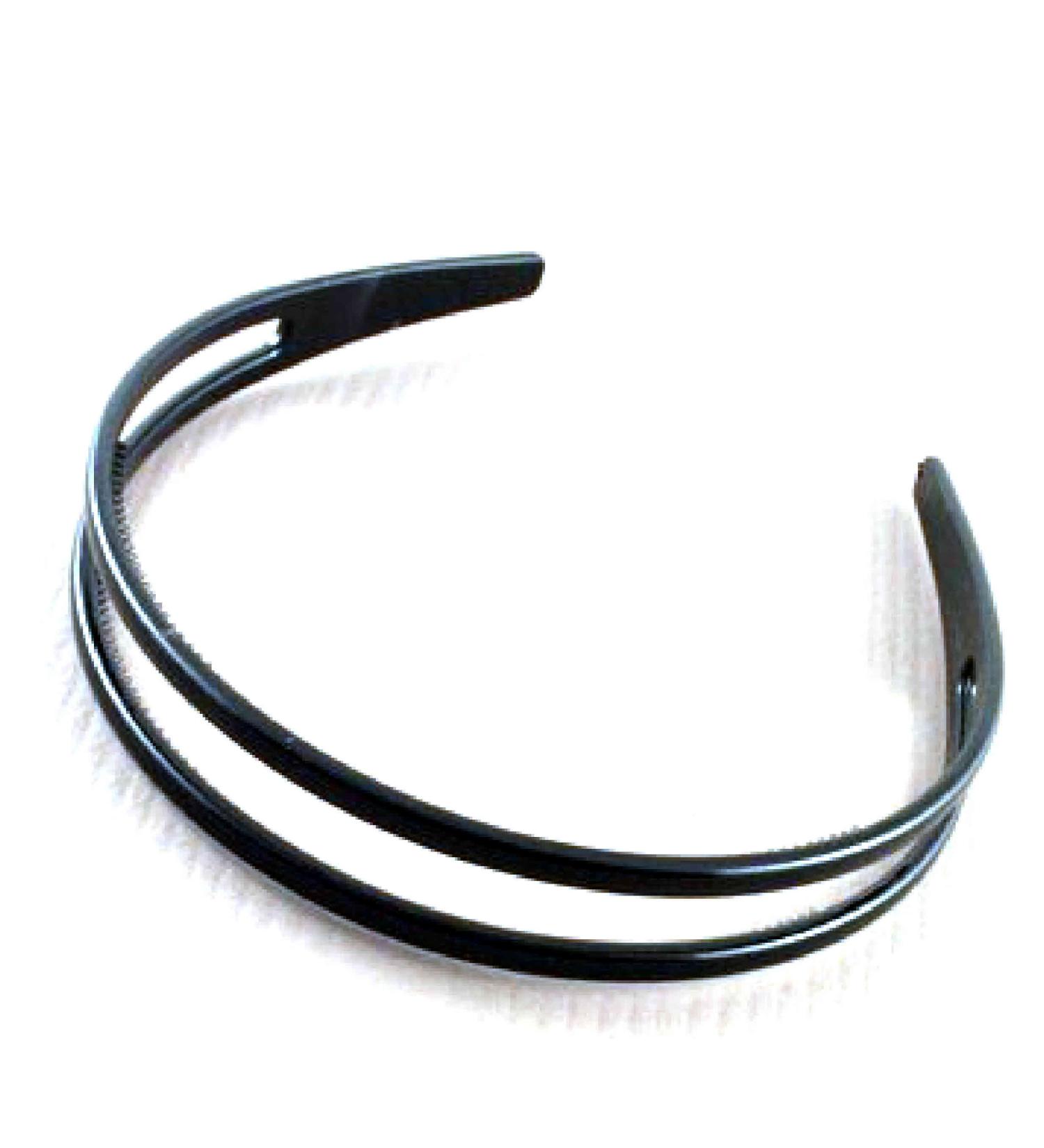 Black Double row Head band Alice band Ideal everyday wear School