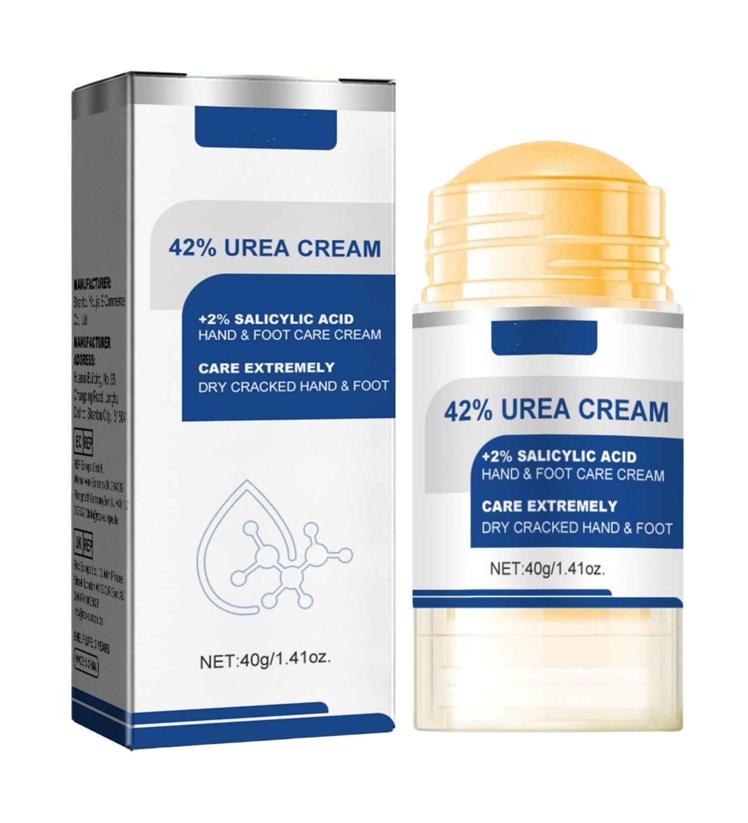 42% Urea Cream Urea Foot & Hand Cream for Dry Cracked Callus and Dead Skin Remover Foot Moisturizing Stick for Foot Care Cracked Heel Treatment Knees Elbows Hands Repair Feet Lotion - Buy Online on GoSupps.com