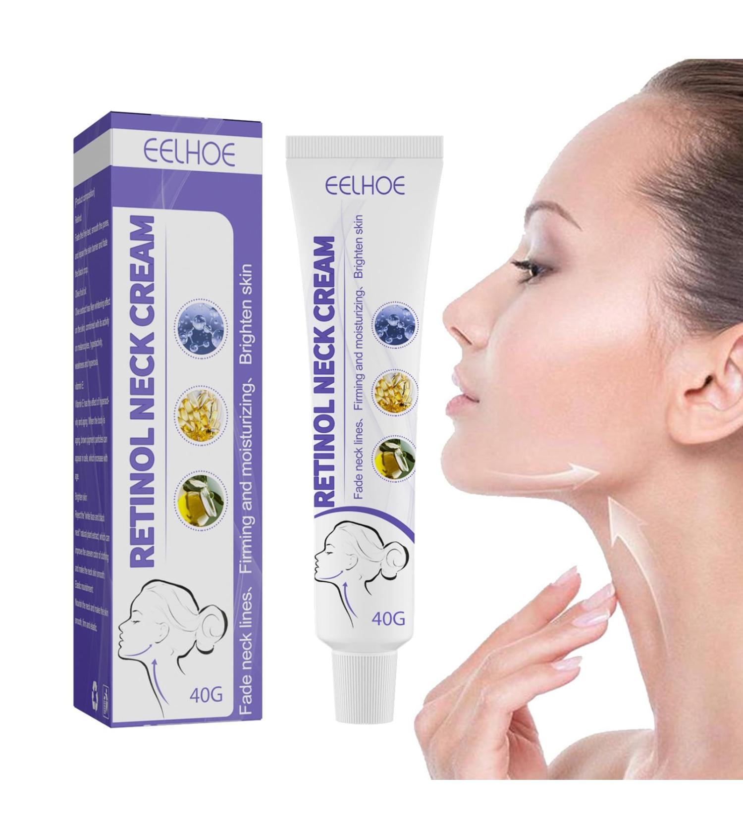 Neck Firming Cream Strengthen Neck Cream for Tightening Lifting Sagging Skin Aging & Saggy Skin Skin Repair Moisturizer with Retinol Collagen Reduce Wrinkles & Smoothing Neck Fine LIines-Neck&Body - Buy Online on GoSupps.com