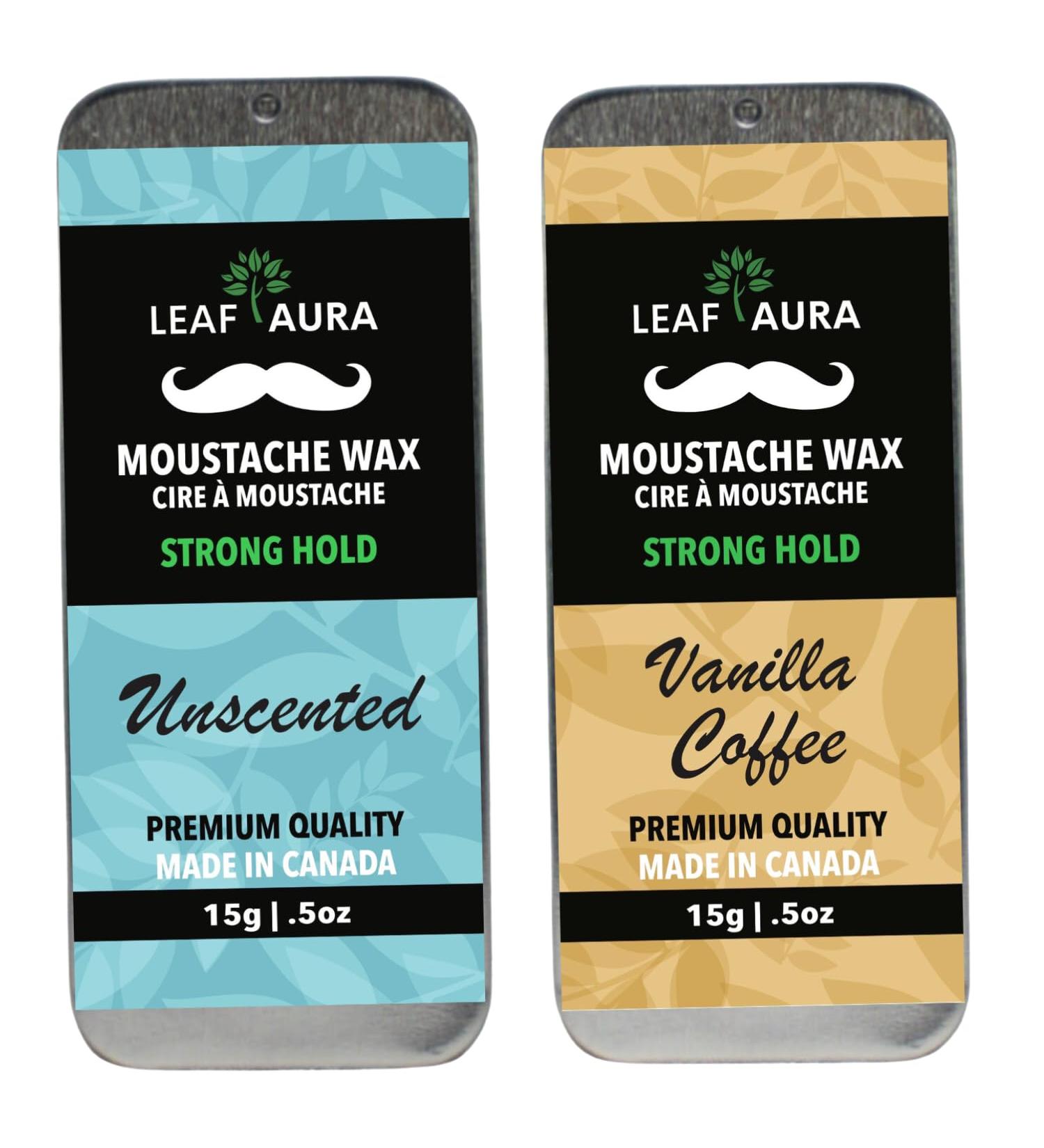 Moustache Wax- Strong Hold (2 pack) Premium Quality- Made In Canada 15g - Buy Online on GoSupps.com