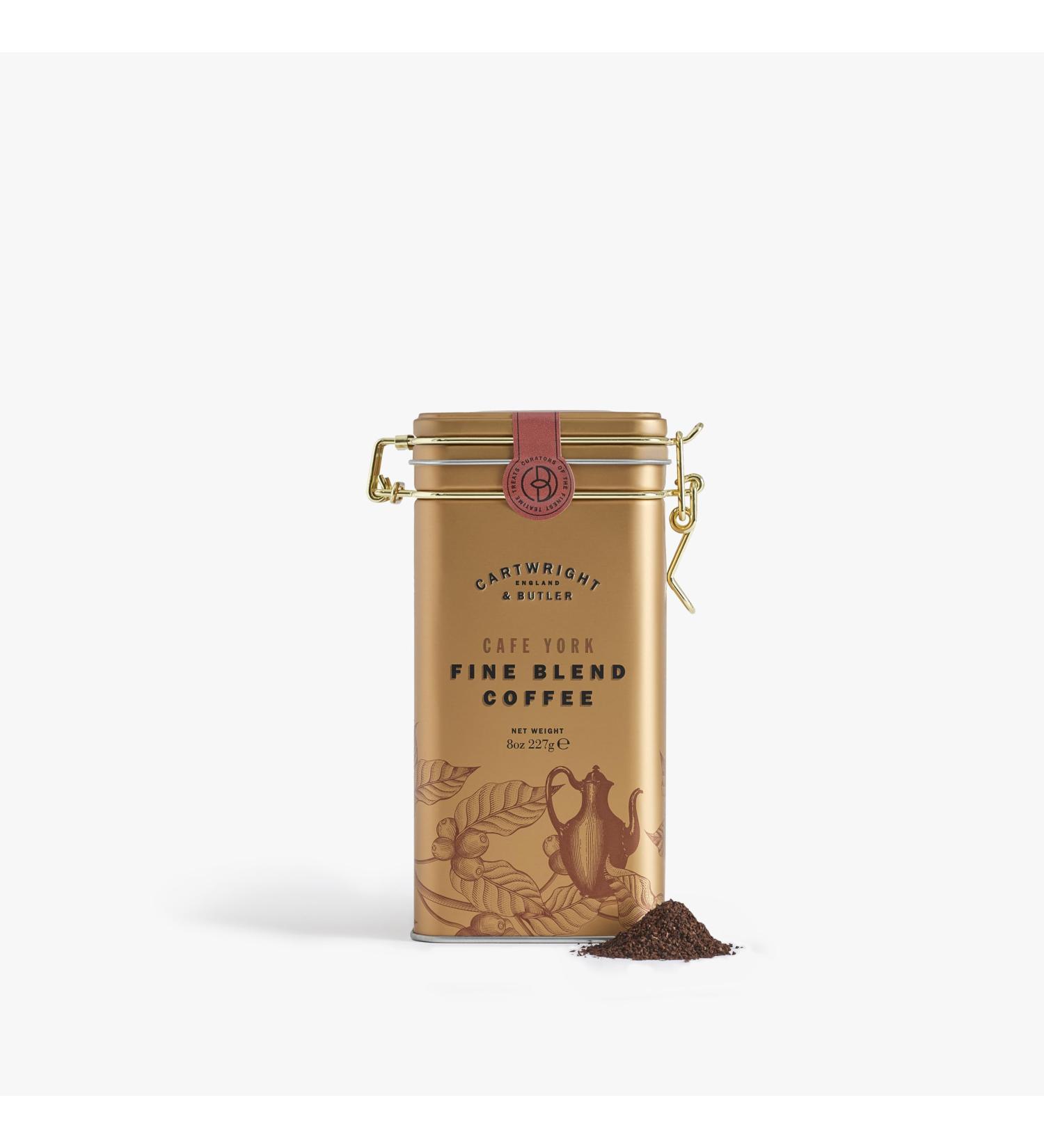 Cartwright & Butler Caf York Fine Blend medium roast ground Coffee 227 g - Buy Online on GoSupps.com