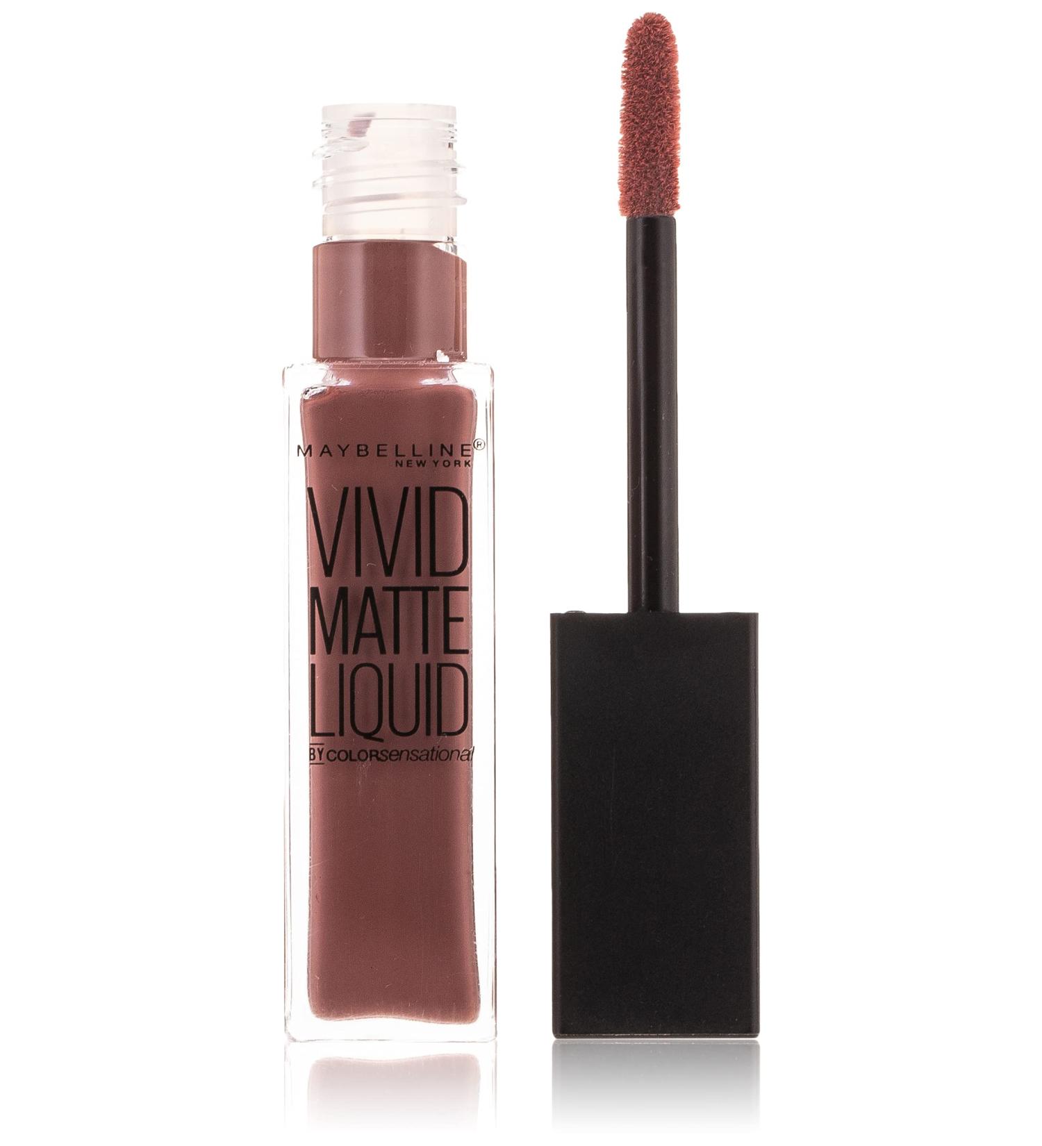 Maybelline Color Sensational Vivid Matte Liquid Lipstick Number 2 Grey Envy