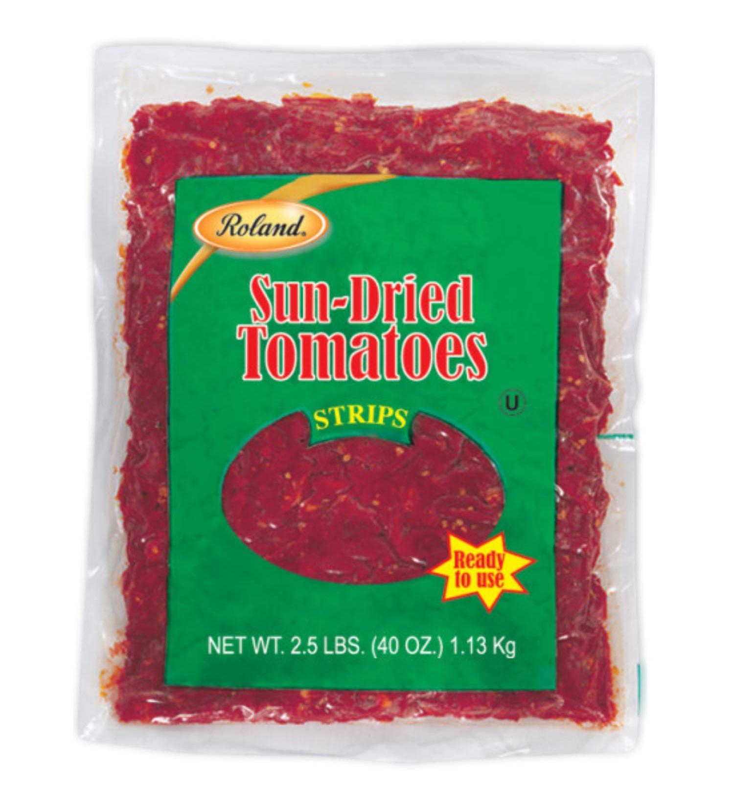 Roland Foods Sun-Dried Tomato Strips - Specialty Imported Food - 2.5 lb Bag - Buy Online on GoSupps.com