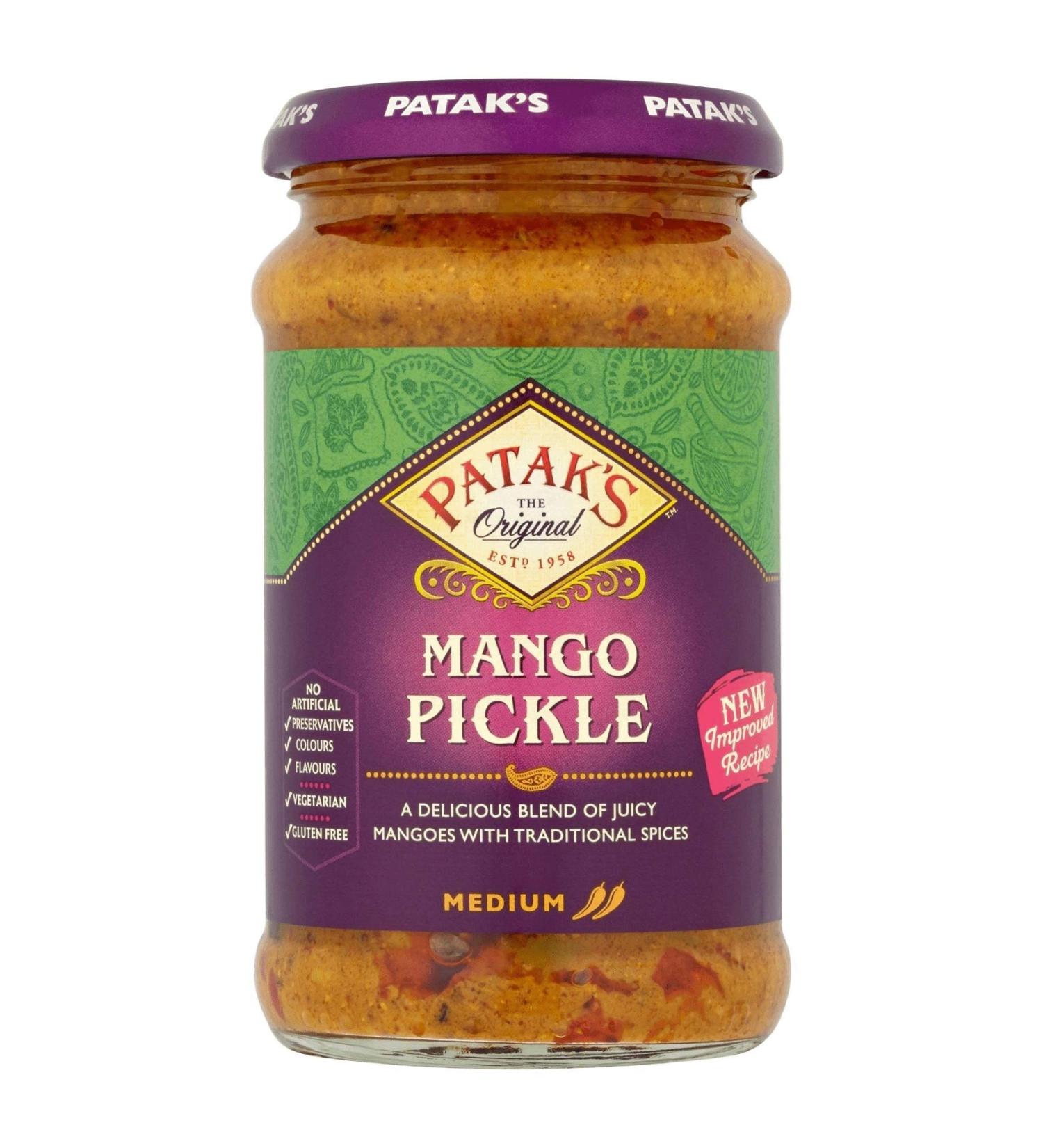 Patak's Patak's Mango Pickles (Sweet) 10oz (Pack of 4)