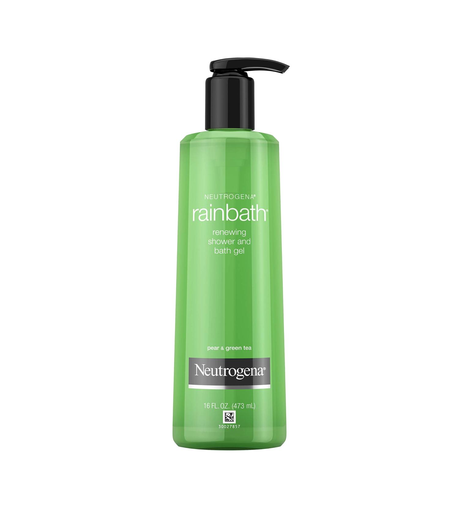 Neutrogena Rainbath Renewing Shower Gel Moisturizing Body Wash & Shaving Gel Pear & Green Tea Scent 16 fl. oz - Shop Internationally - Buy Online on GoSupps.com
