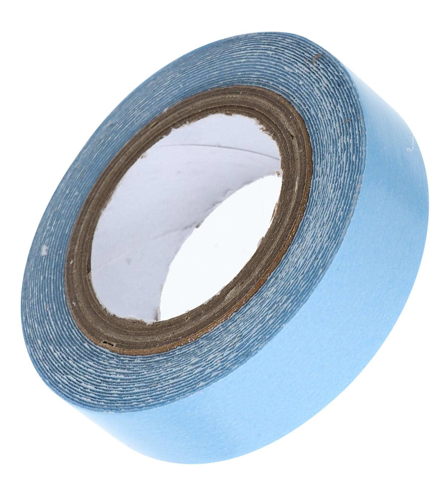 Healeved 1 Roll Hair Extension Tape Wig Tape Hairpiece Tape Lace Wig Tape For Hair Extension Double Sided Adhesive Tape Blue - Buy Online on GoSupps.com