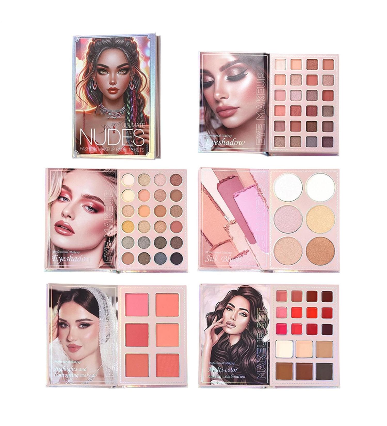 Palette De Maquillage En Forme De Livre Palette de Maquillage Visage - Highlighter longue tenue - Pour tudiants D butants Professionnels Artistes Mari es Amateurs de Beaut F tes  - Buy Online on GoSupps.com