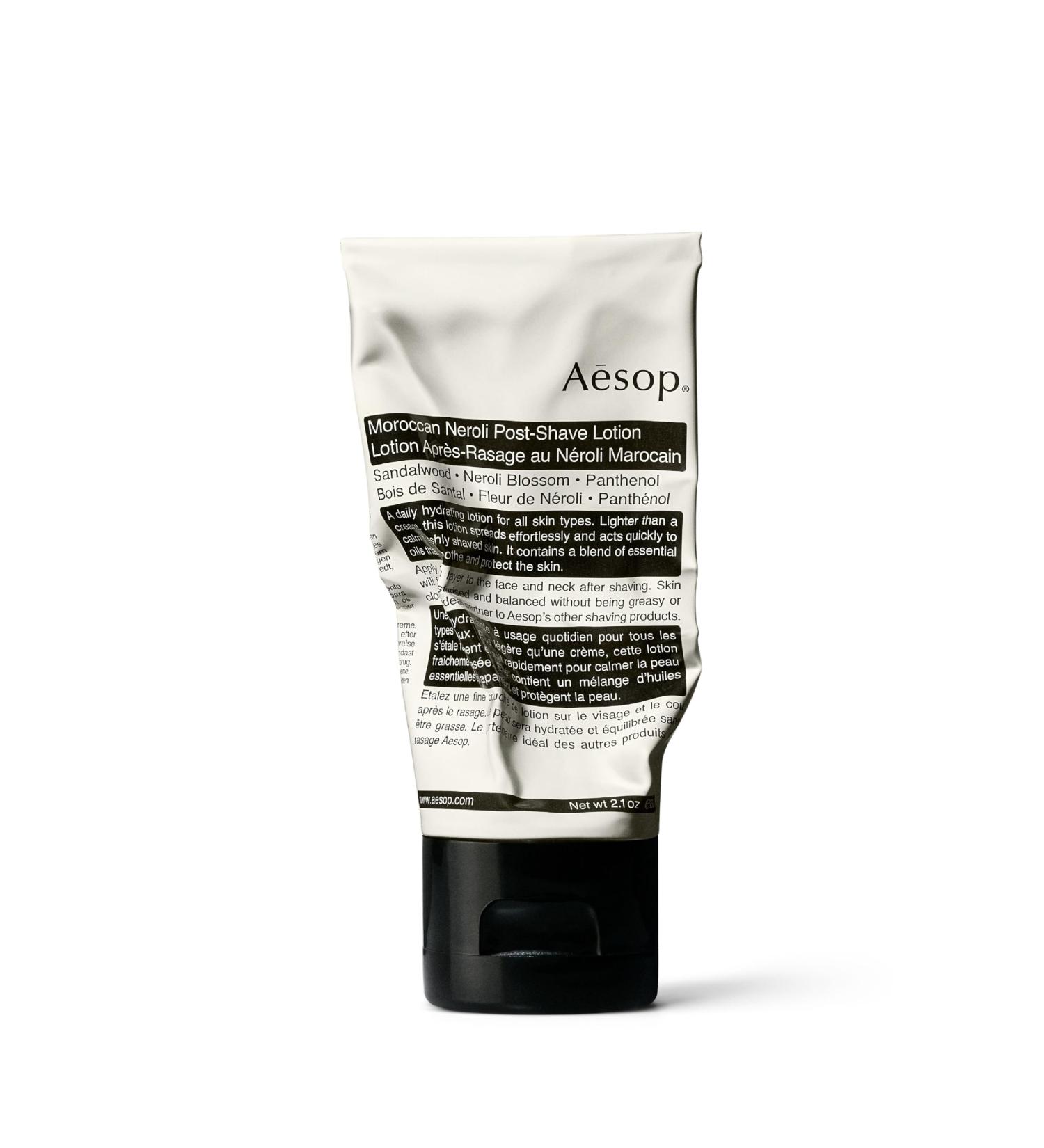 Aesop Moroccan Neroli Post-Shave Lotion | Unisex Irritation Relief & Hydrator | Botanical Oils | 2.0 oz - Shop Internationally - Buy Online on GoSupps.com