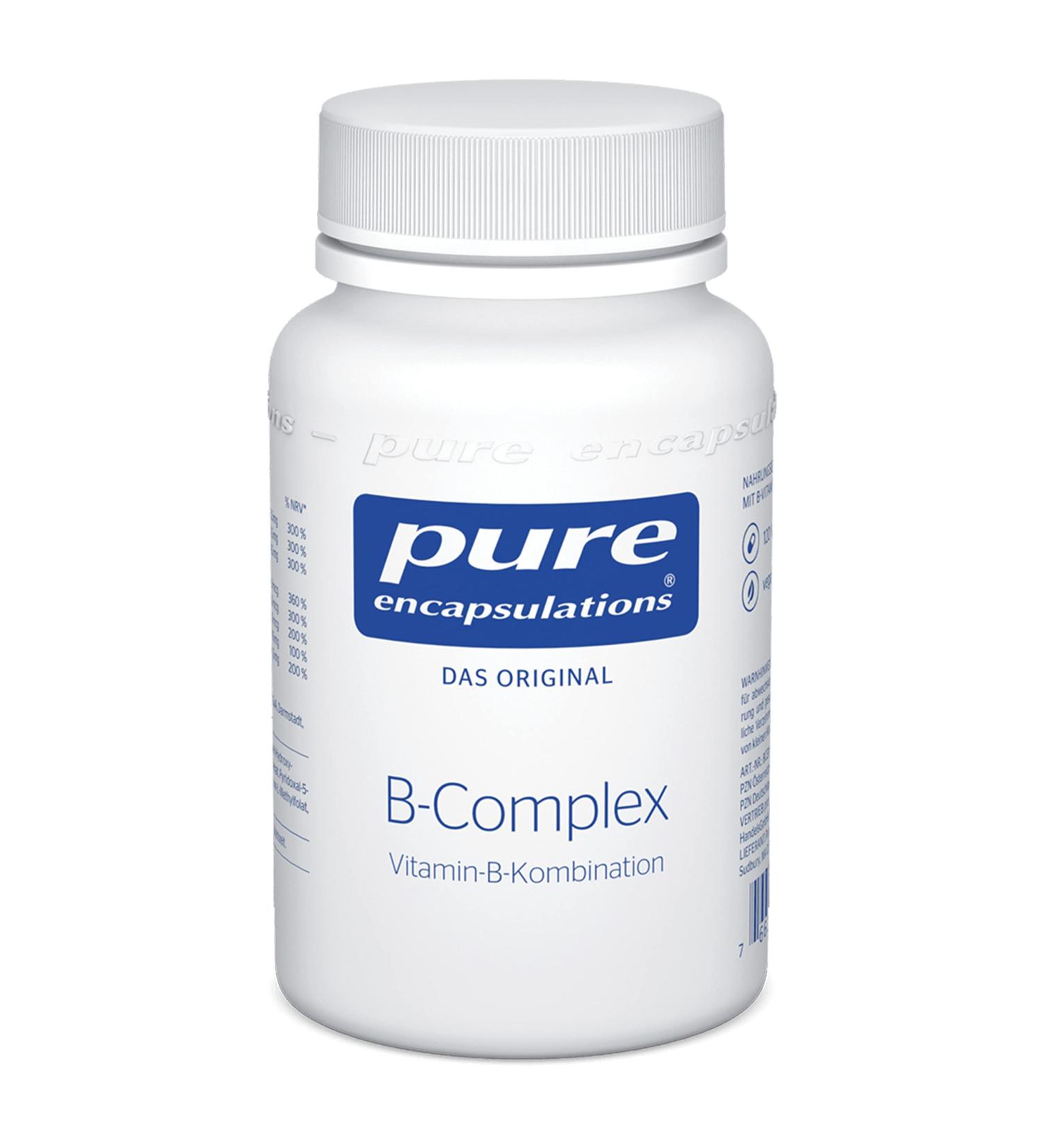Buy Pure Encapsulations B-Complex - 120 Capsules for Optimal Health | International Shipping Available - Buy Online on GoSupps.com