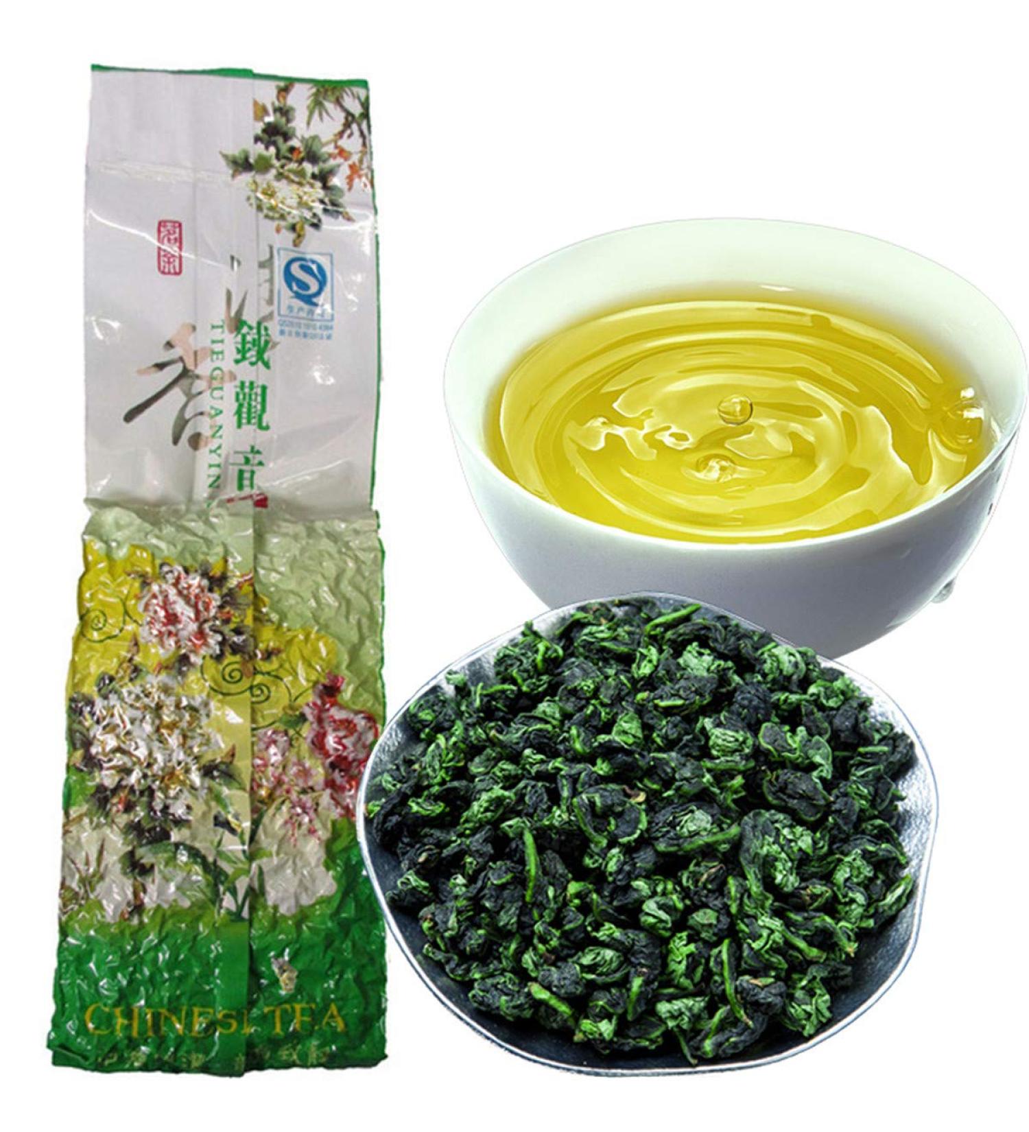 250g (0.55LB) Oolong Th Anxi Guan Yin Chinois th Th vert Tieguanyin Tikuanyin th wu-long - Buy Online on GoSupps.com