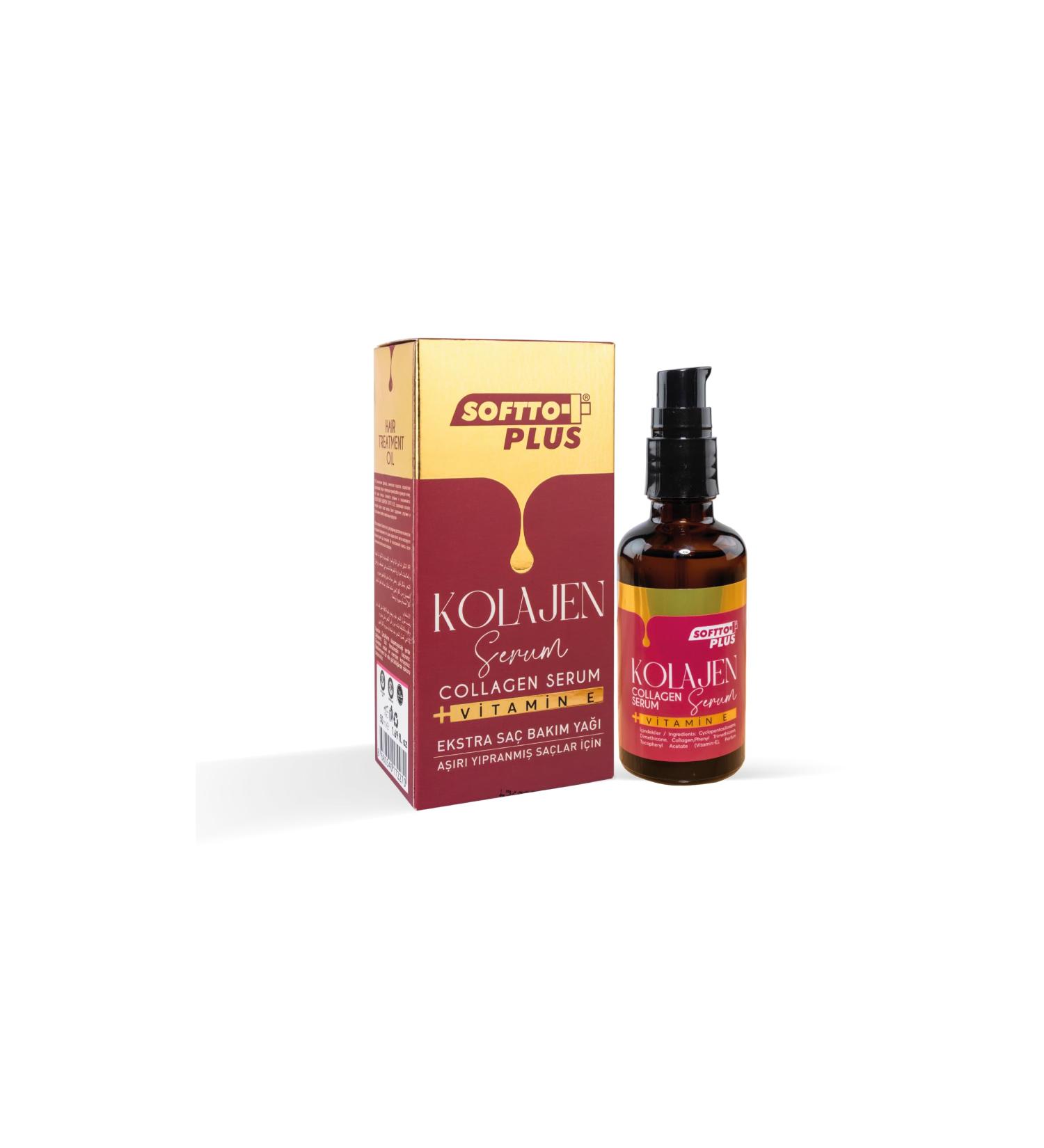 Softto Plus collagen serum + vitamin E for radiant skin