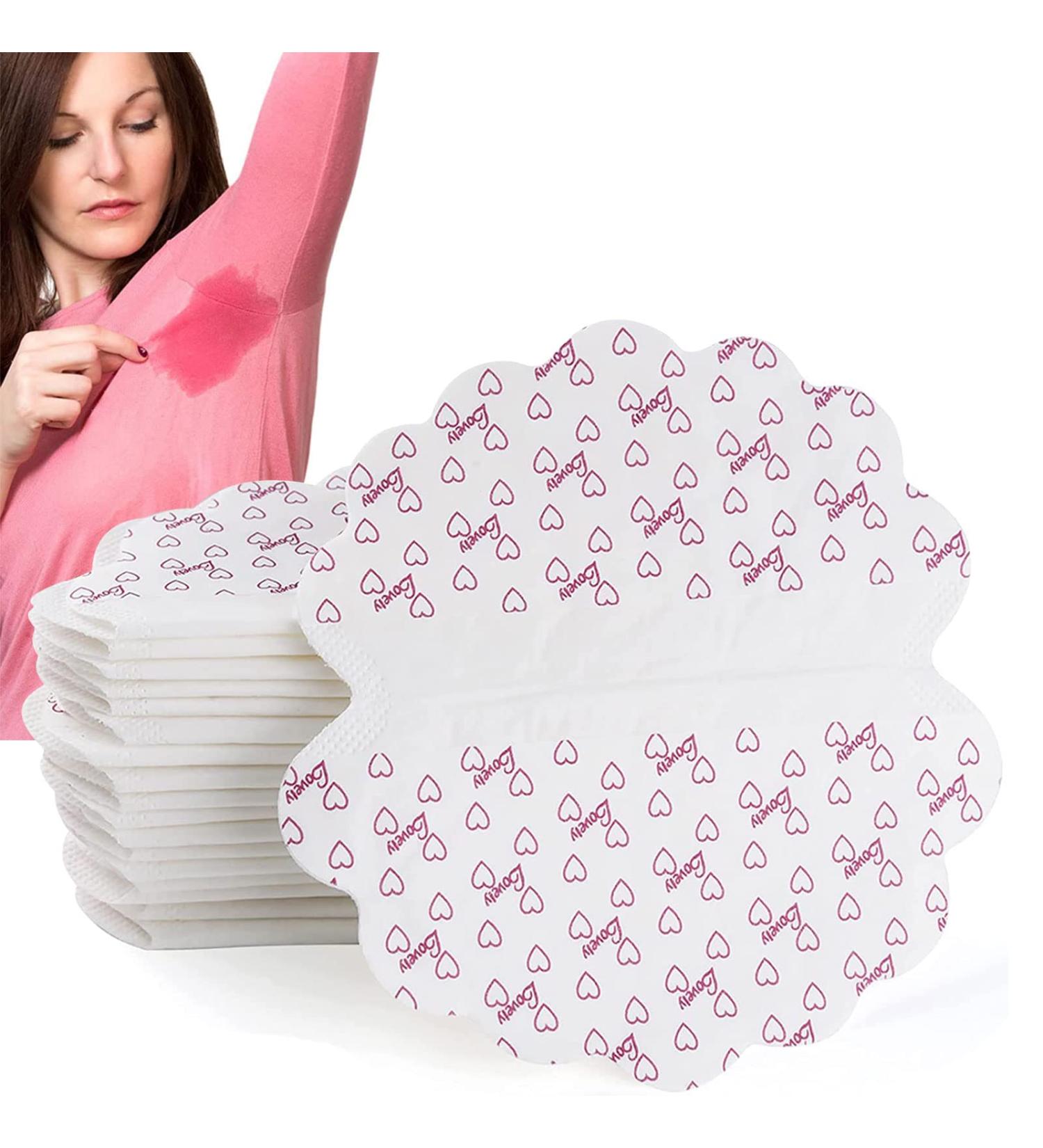30 Disposable Underarm Sweat Pads | Sweatproof Perspiration Patches for Unisex | Keep Underarms Dry and Clothes Clean - Buy Online on GoSupps.com