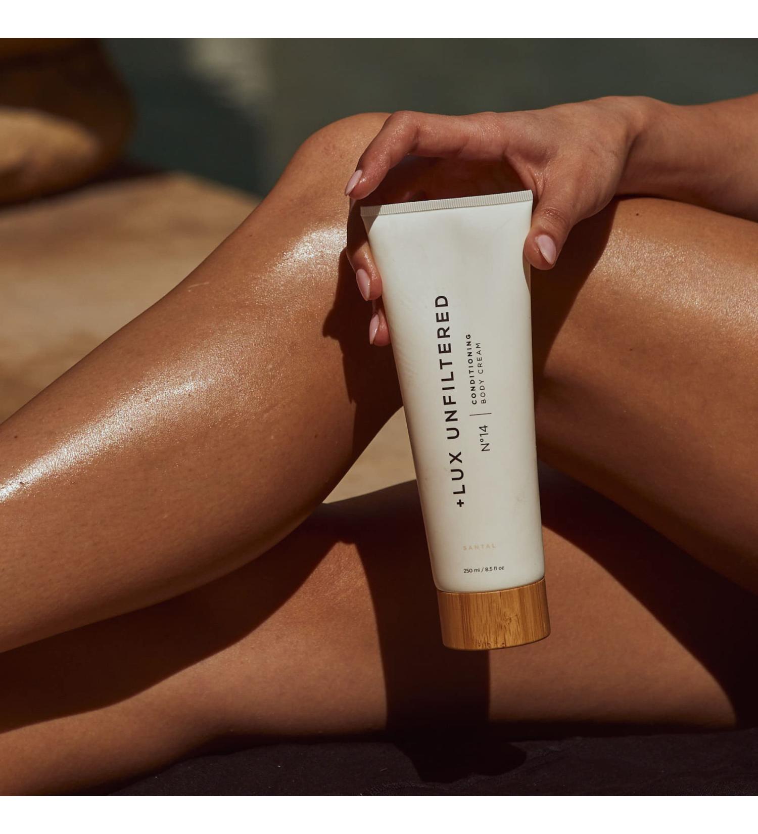 Lux Unfiltered N 14 Santal Conditioning Body Cream - Vegan & Cruelty-Free Daily Hydrating Moisturizer for Dry Skin - Gluten-Free with Skincare Benefits - Ultra Moisturizing Body Lotion - Buy Online on GoSupps.com