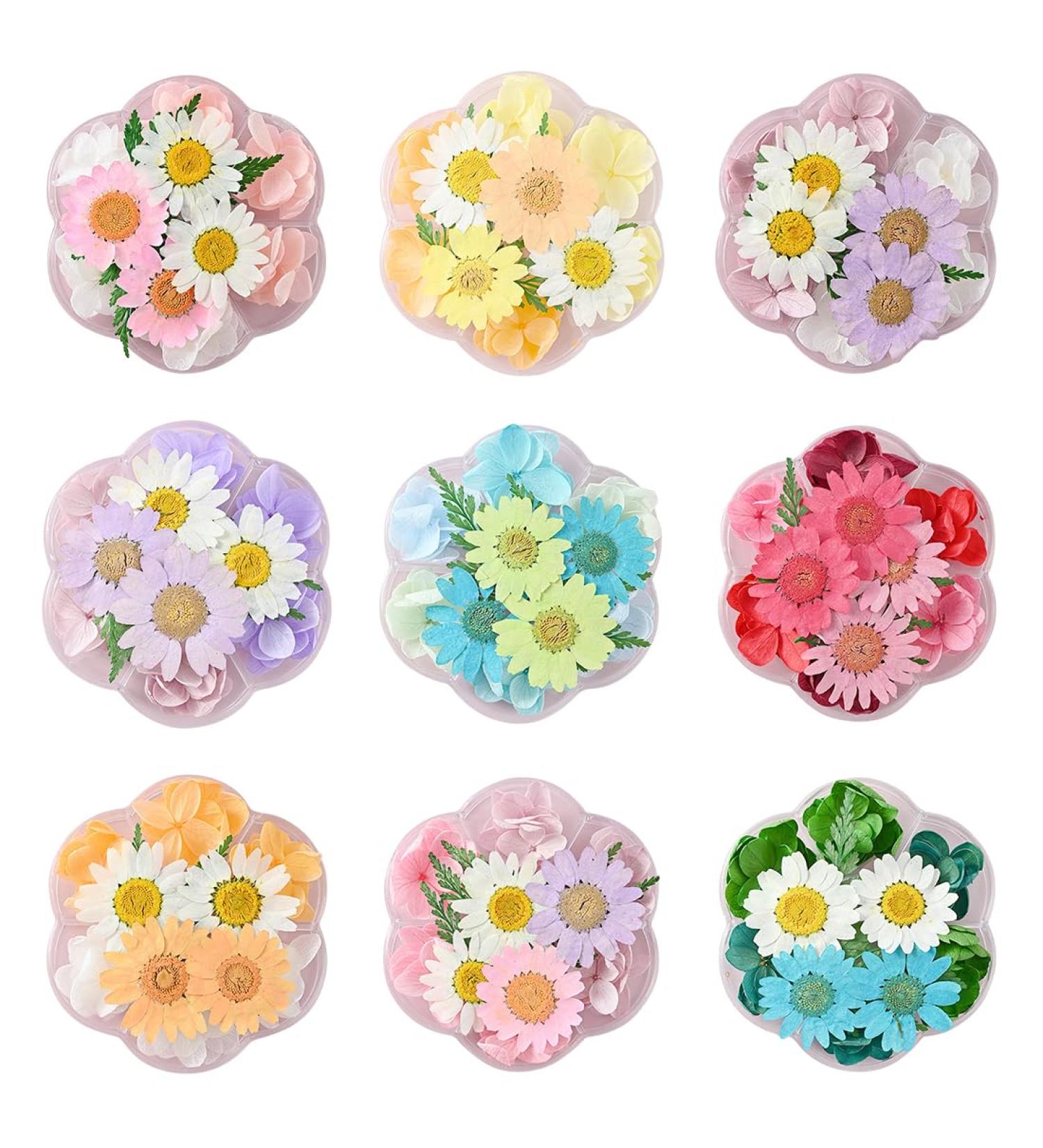 18 Types of Face Flower Body Charms for Women - DIY Makeup & Festival Accessories | Bridal Photography Set - Buy Online on GoSupps.com