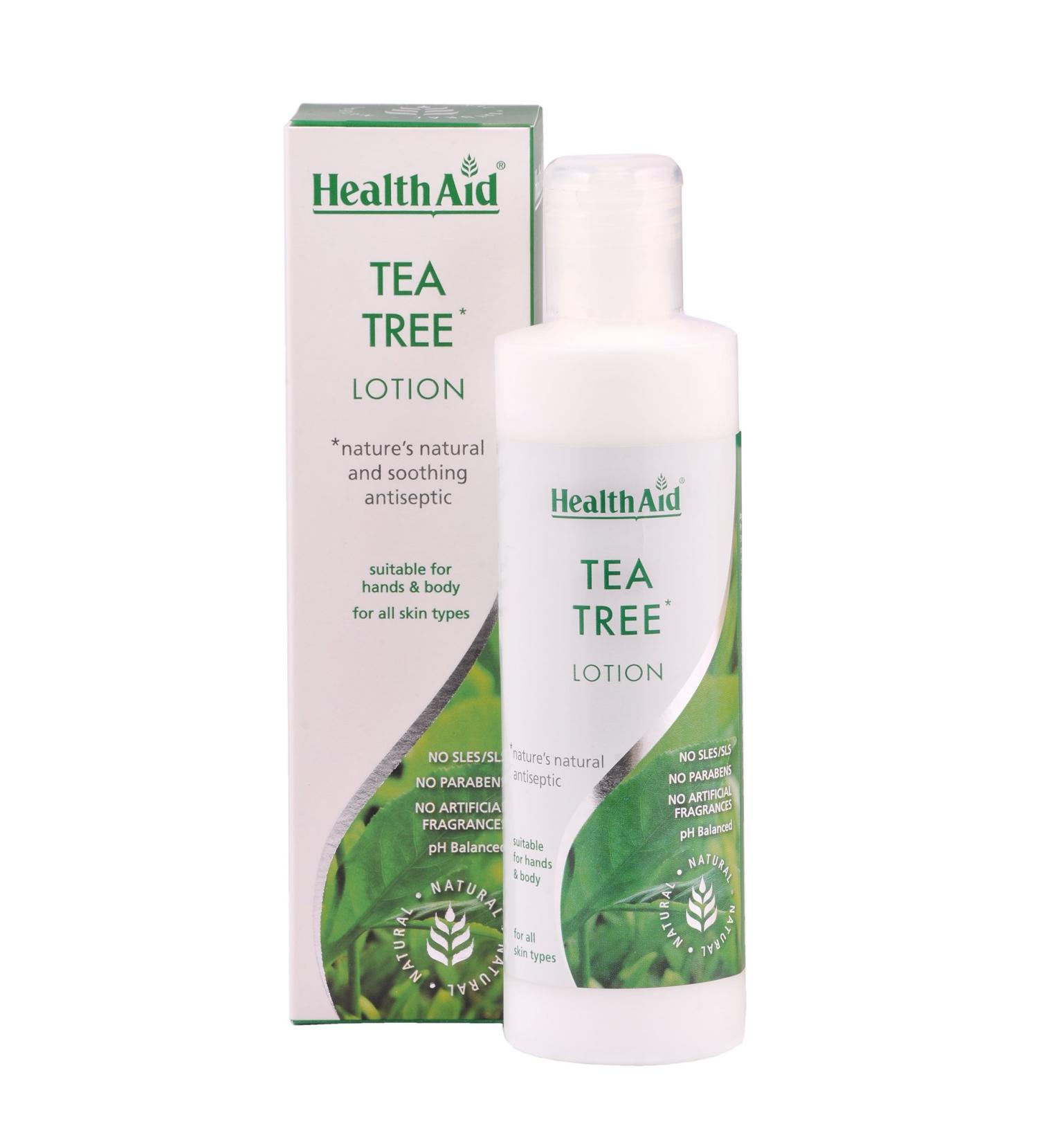 HealthAid Tea Tree Hand & Body Lotion 250ml