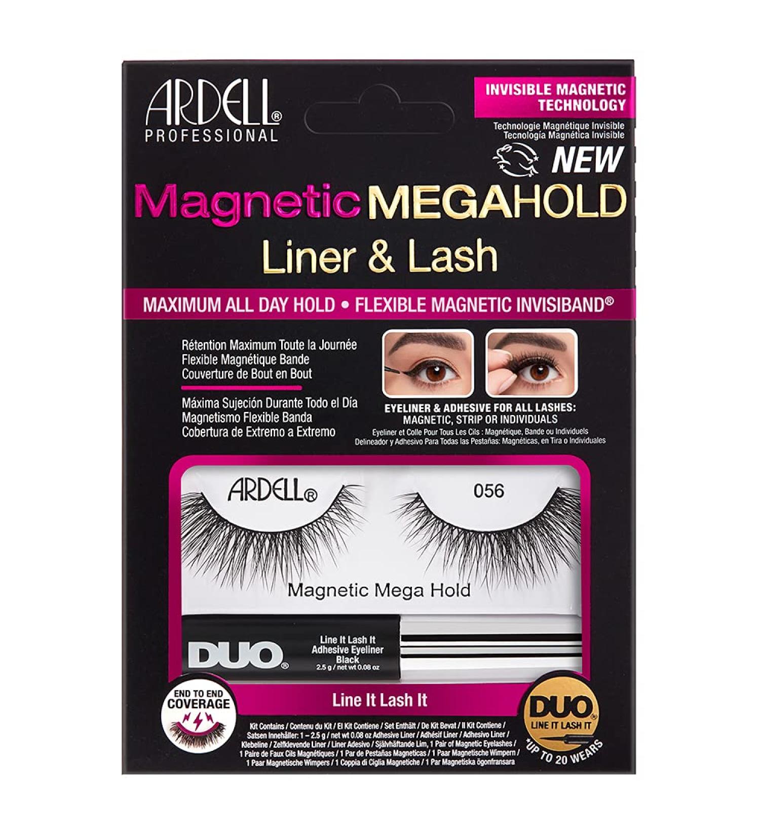 Ardell Magnetic MegaHold Liquid Liner & Lash 056  1 pair
