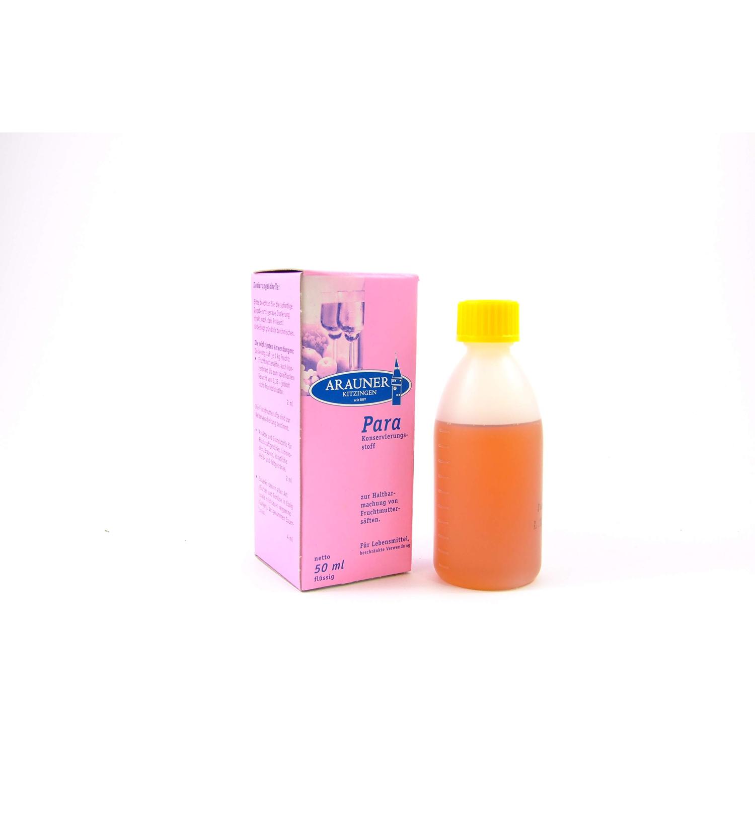 Para 50 ml - ARAUNER Preservative for Fruit Juices | Best International Shipping - Buy Online on GoSupps.com