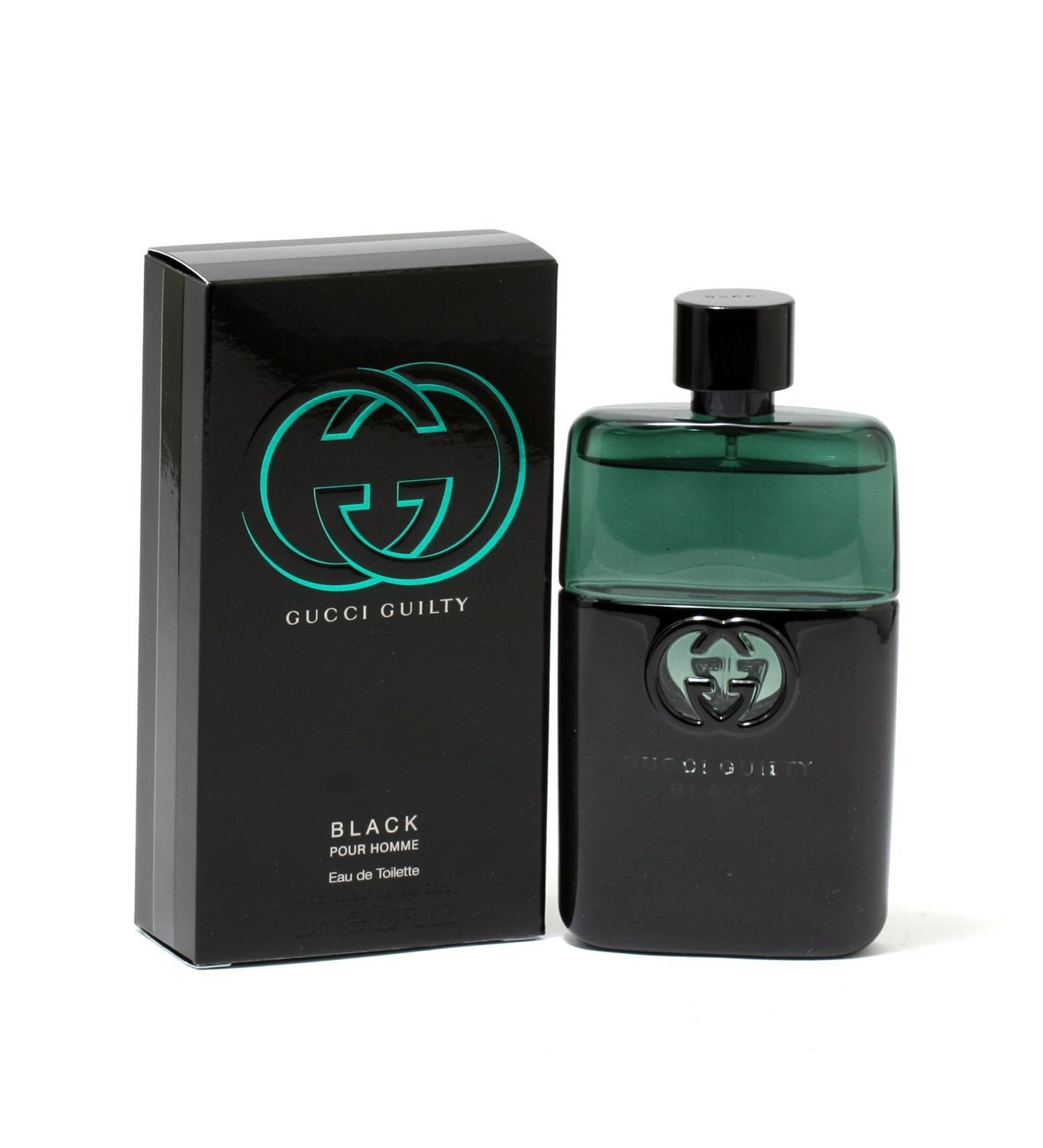 Gucci Guilty Black EDT Spray 3.0 oz (90 ml) Coriander Lavender Orange 3.0 Ounce