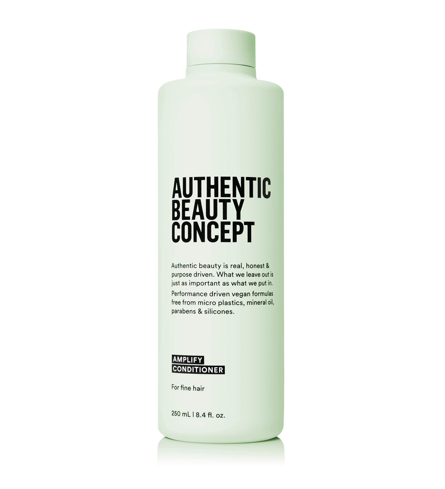 Authentic Beauty Concept Amplify Conditioner for Fine Hair - Adds Body & Volume - Vegan & Cruelty-Free - Silicone-Free - 8.4 Fl Oz - Buy Online on GoSupps.com