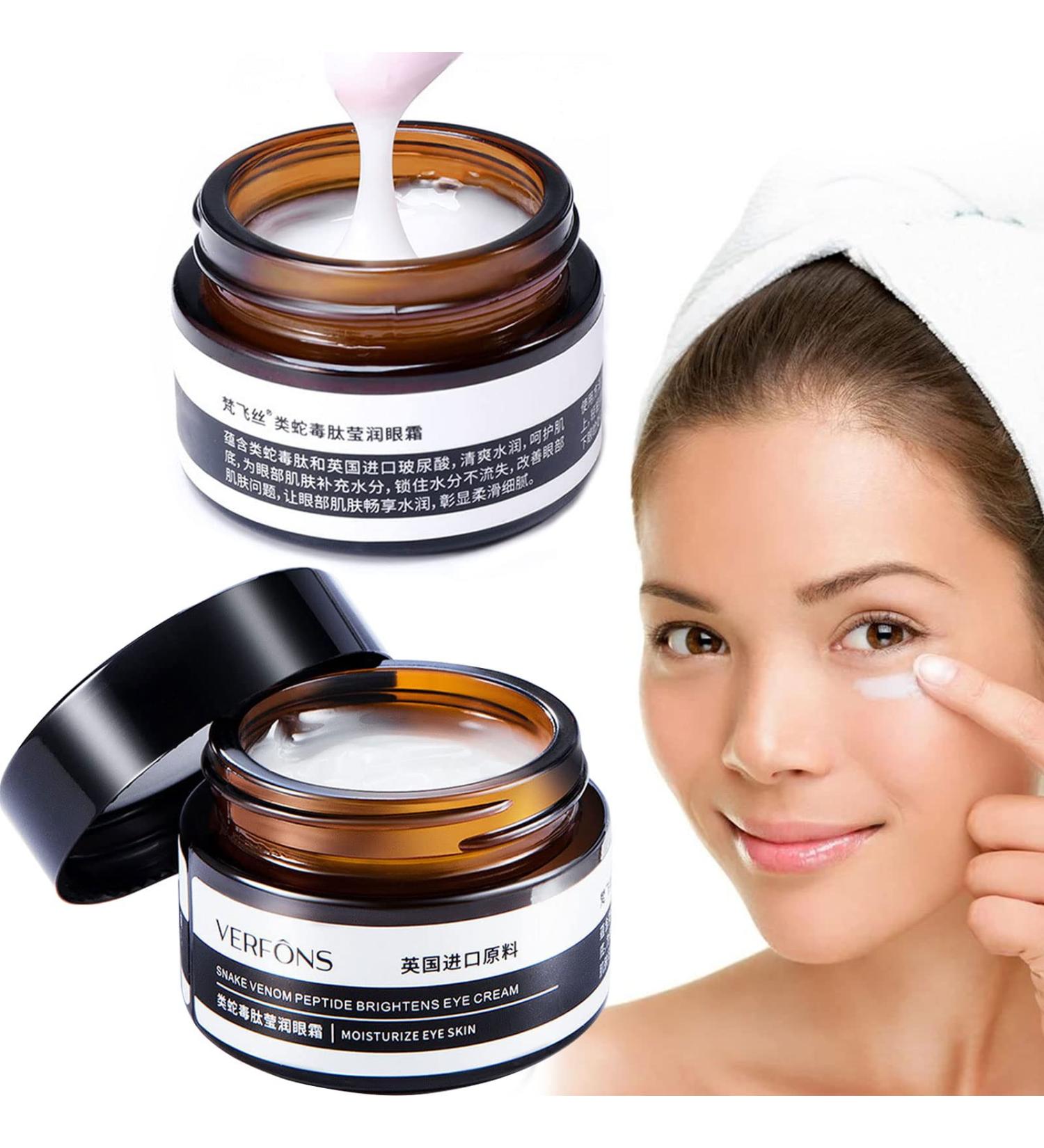 Verfons Snake Venom Firming Eye Cream 2PCS - Anti Aging Eye Bag Cream for Instant Results - Buy Online on GoSupps.com