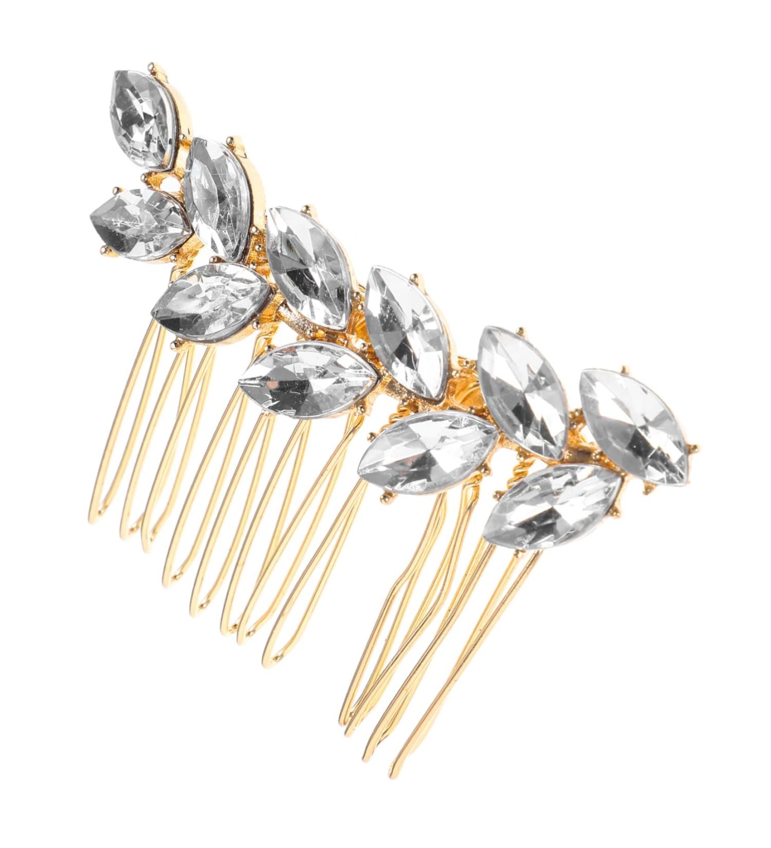 TOVINANNA Fashionable Diamond Hair Accessories Bridal Hair Clip Women Headpiece Hair Combs for Women Accessories Fine Hair Decorative Hair Comb Hair Accessory Sparkly Hair Accessories - Buy Online on GoSupps.com