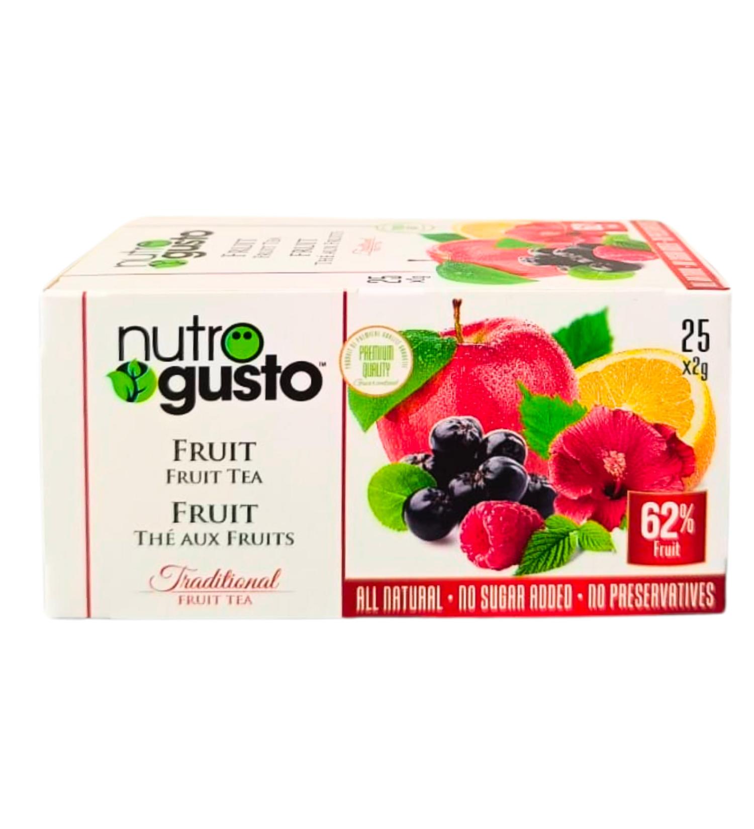 NutroGusto Tea Fruit 50 g - Buy Online on GoSupps.com