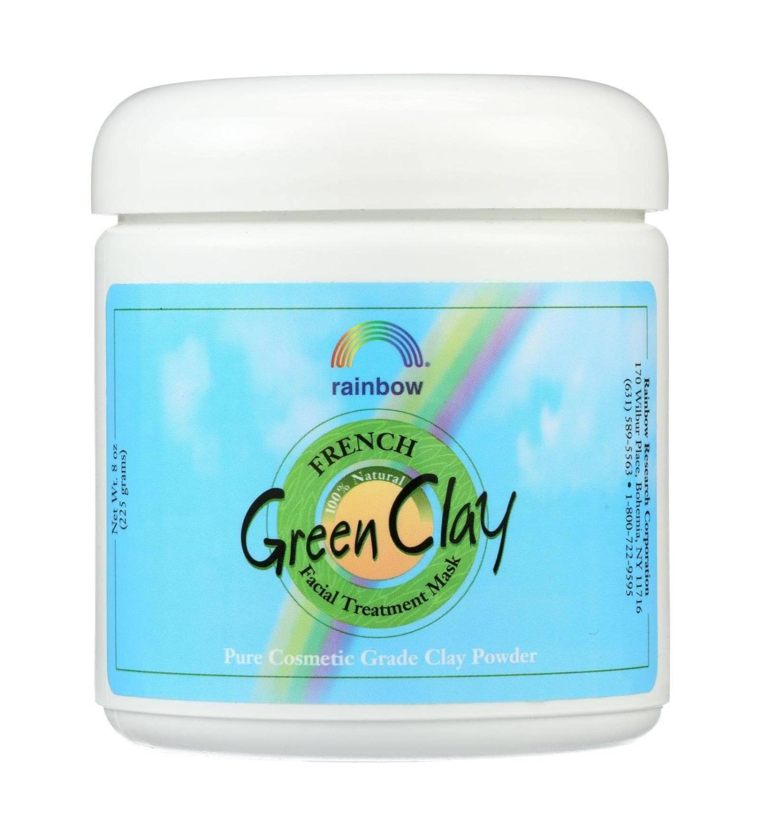 Organic Green Clay Mask Powder - 8 oz | Natural Facial Cleanser - Buy Online on GoSupps.com