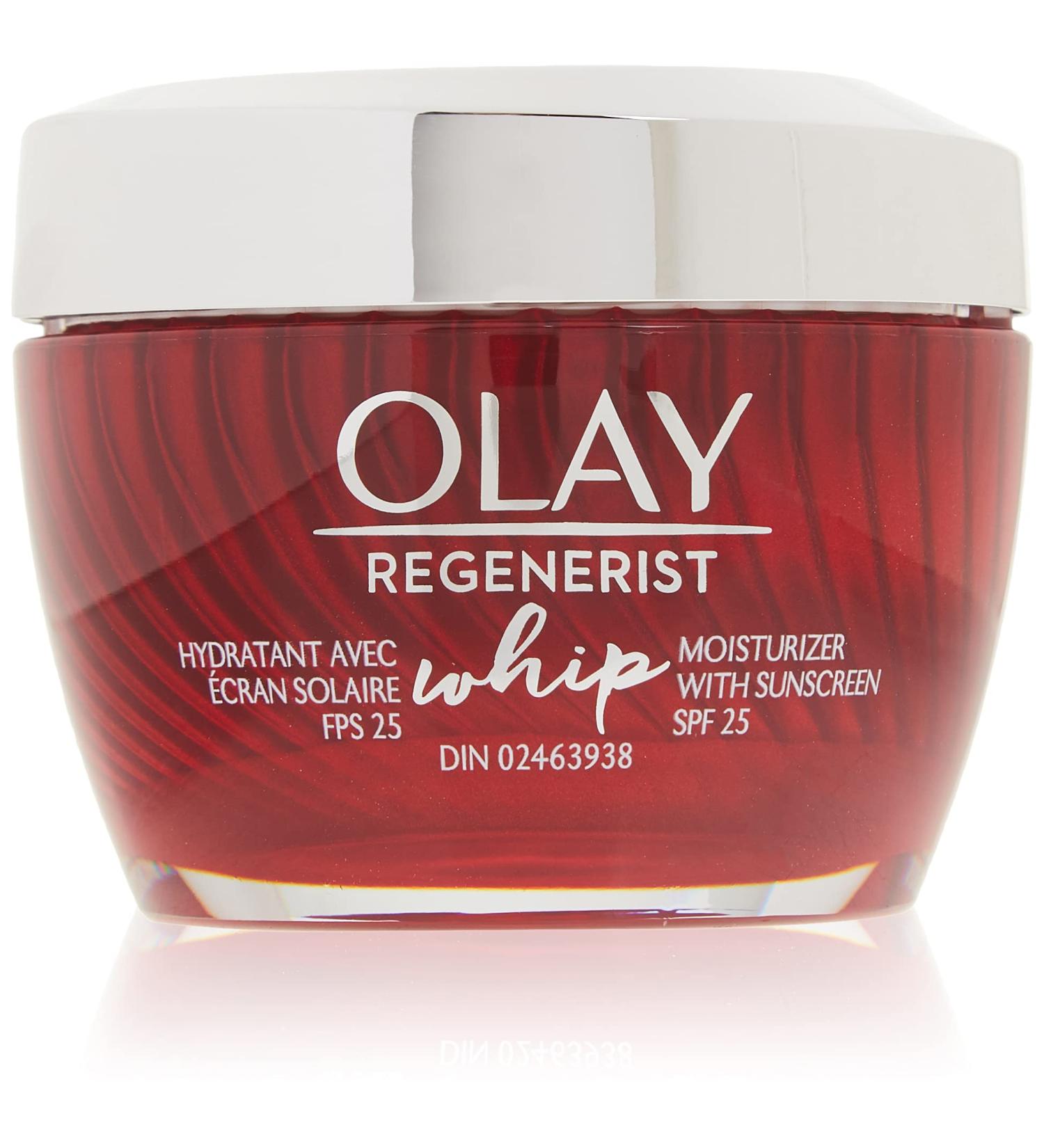Olay Regenerist Whip Face Moisturizer SPF 25 - Lightweight Anti-Aging Cream  1.7 oz - Buy Online on GoSupps.com