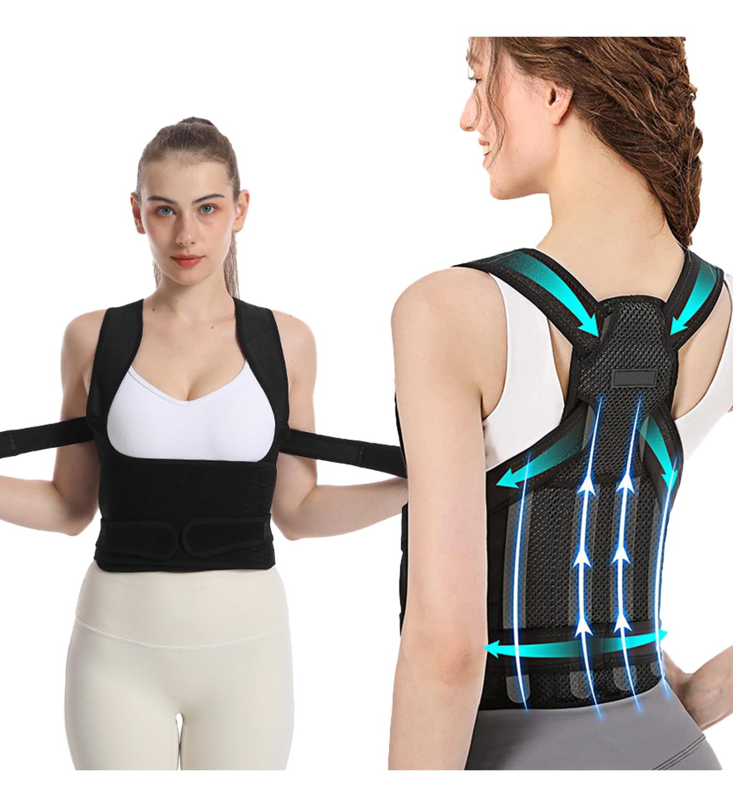 Wusanna Posture Correction Shoulder Belt for Men & Women | Pain Relief for Neck & Shoulders | Back Straight Keeper - Buy Online on GoSupps.com