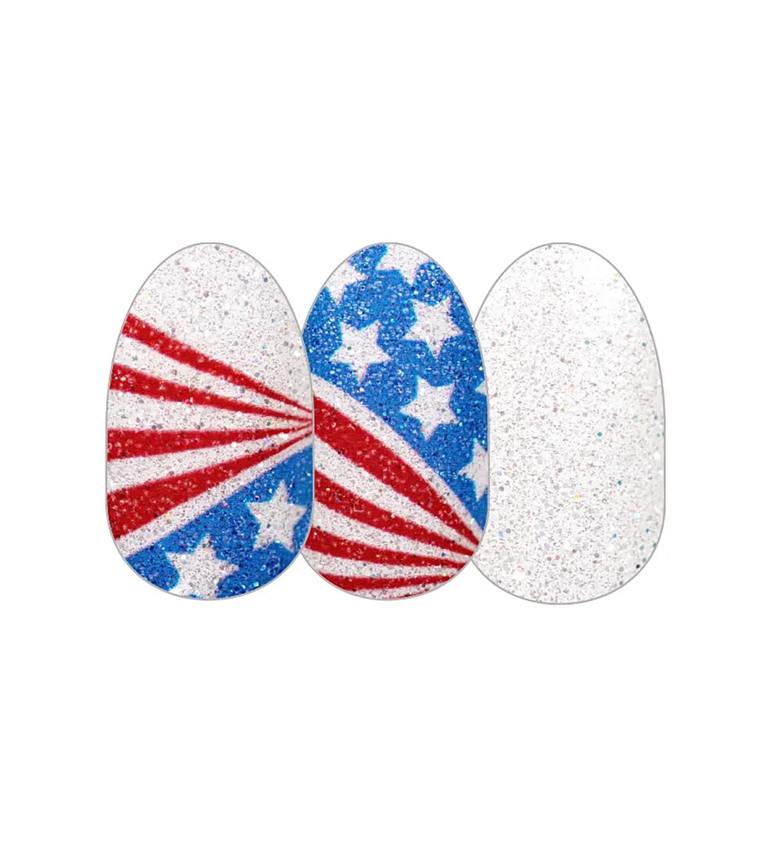 Color Street American Dream: Patriotic Red White & Blue American Flag Design - Buy Online on GoSupps.com