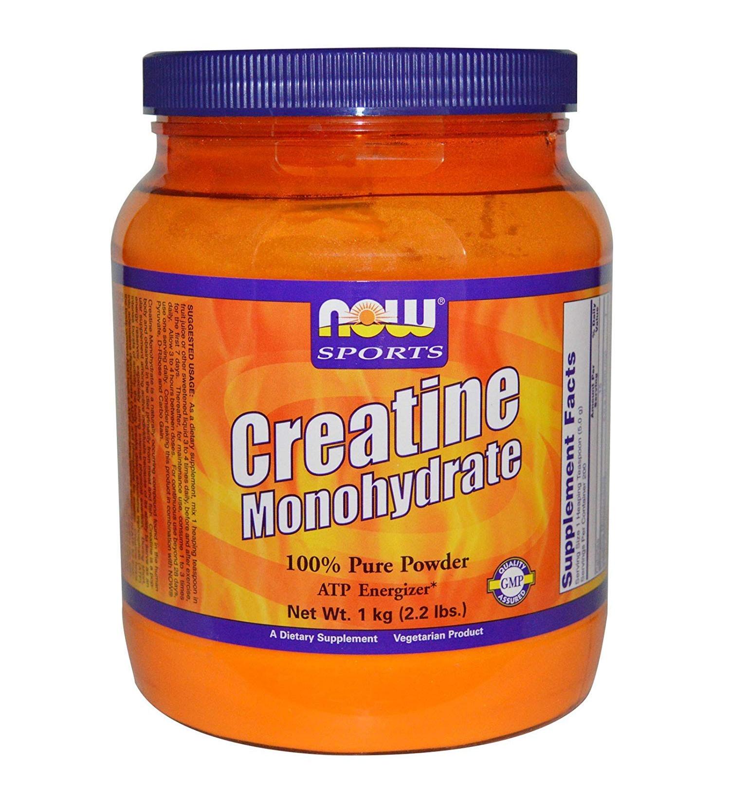 NOW Foods Creatine Powder 2.2 Pounds (Pack of 2 (2.2 lb ea))