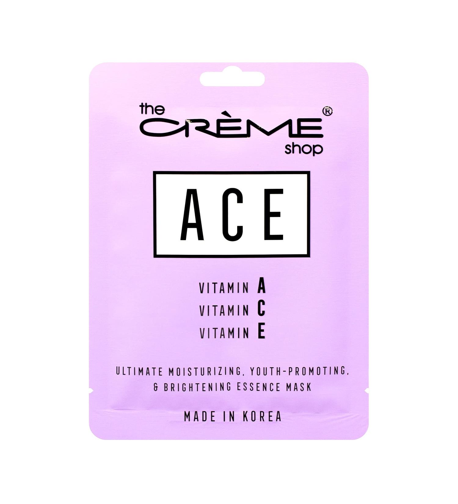 Buy The Cr me Shop Vitamin A C E Essence Mask - Ultimate Moisturizing & Brightening (5 Pack) - Boost Skin's Immune System & Restore Damaged Cells - International Shipping Available - Buy Online on GoSupps.com