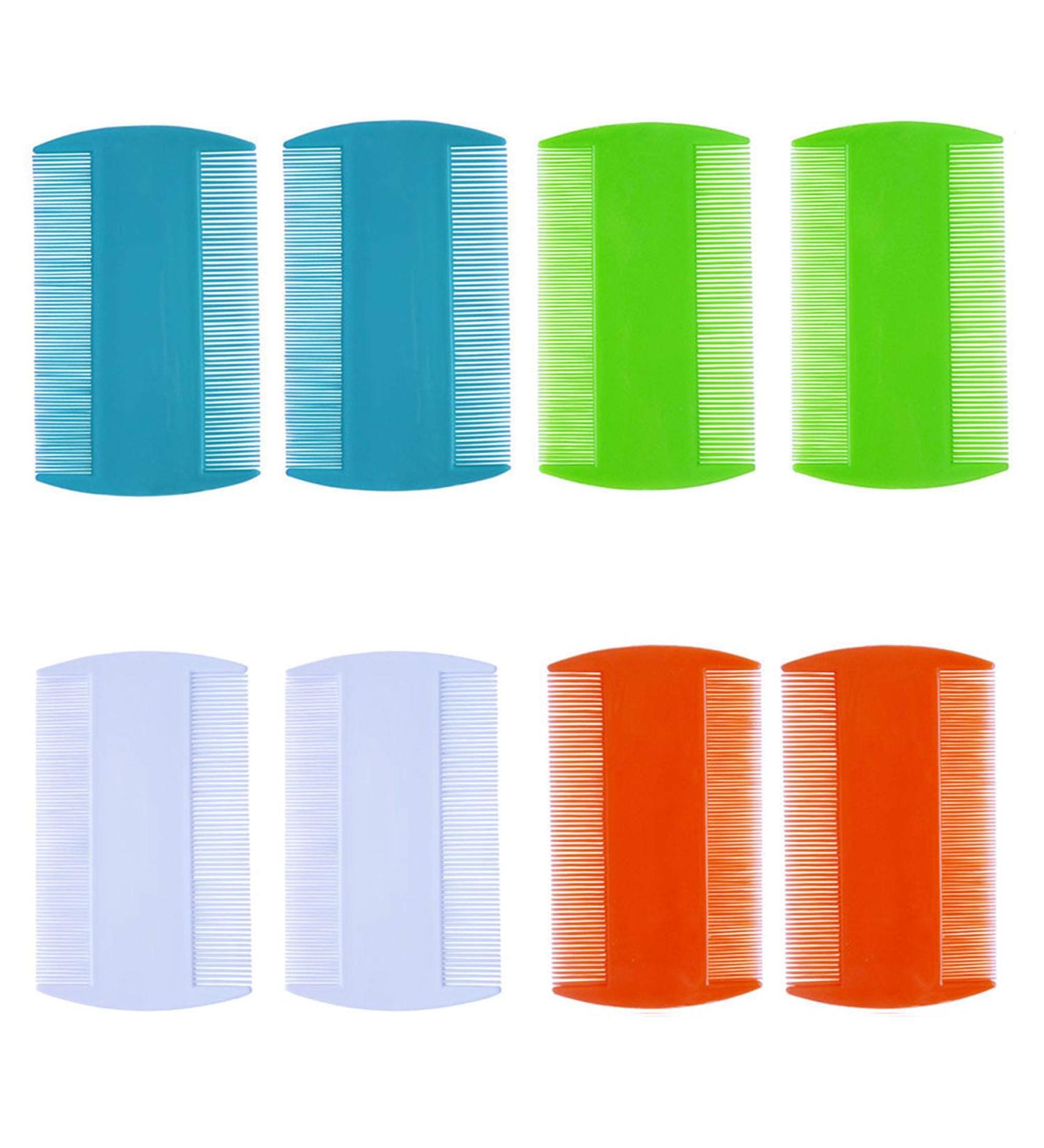 8 Pcs Double Sided Fine Combs for Cat Dog Grooming - Fine Tooth Hair Combs - Buy Online on GoSupps.com