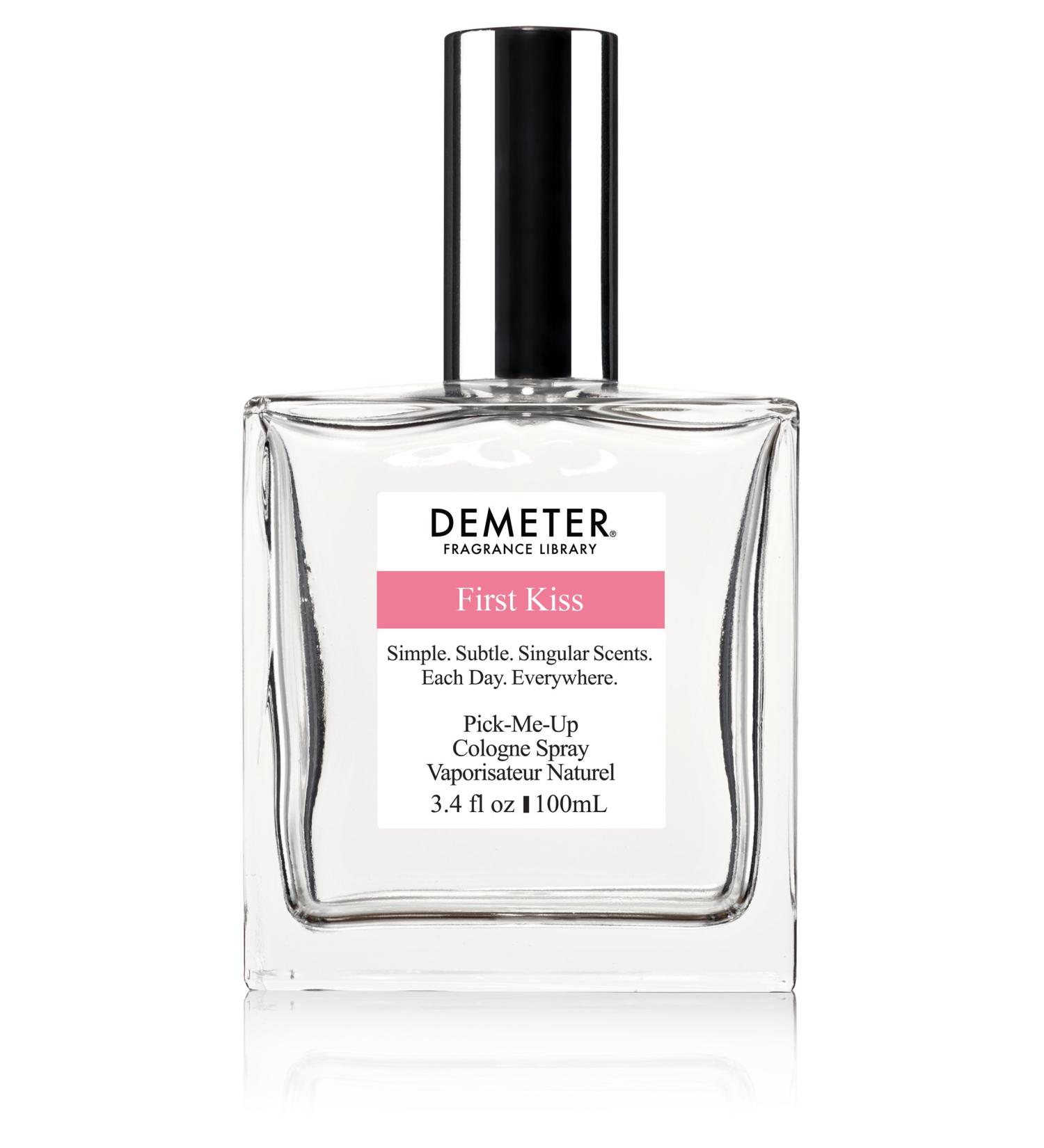 DEMETER First Kiss 3.4 oz. Cologne Spray Perfume for Women First Kiss 3.4 Fl Oz (Pack of 1)