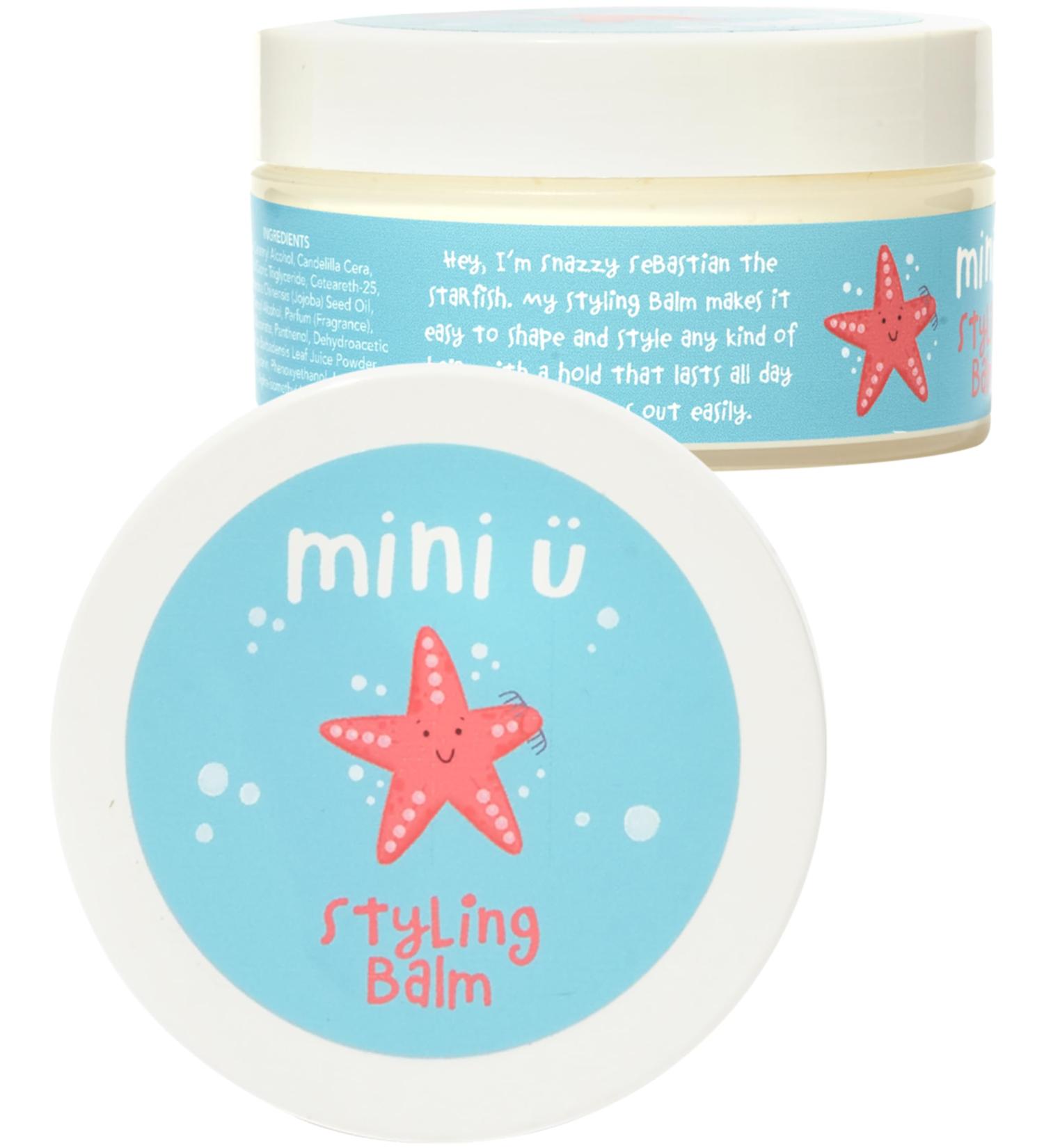 Mini U Styling Balm Kids - Easy to Style and Wash Hair Balm - Watermelon Scented Vegan Balm with Jojoba Oil - Kids Hair Products - Hair Products for Kids - Buy Online on GoSupps.com
