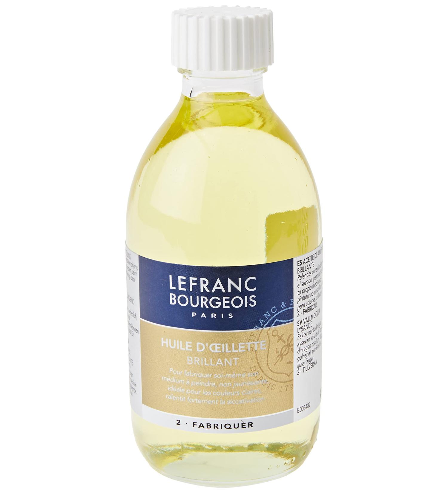Lefranc Bourgeois Additif - Huile d'Oeillette Flacon 250ml