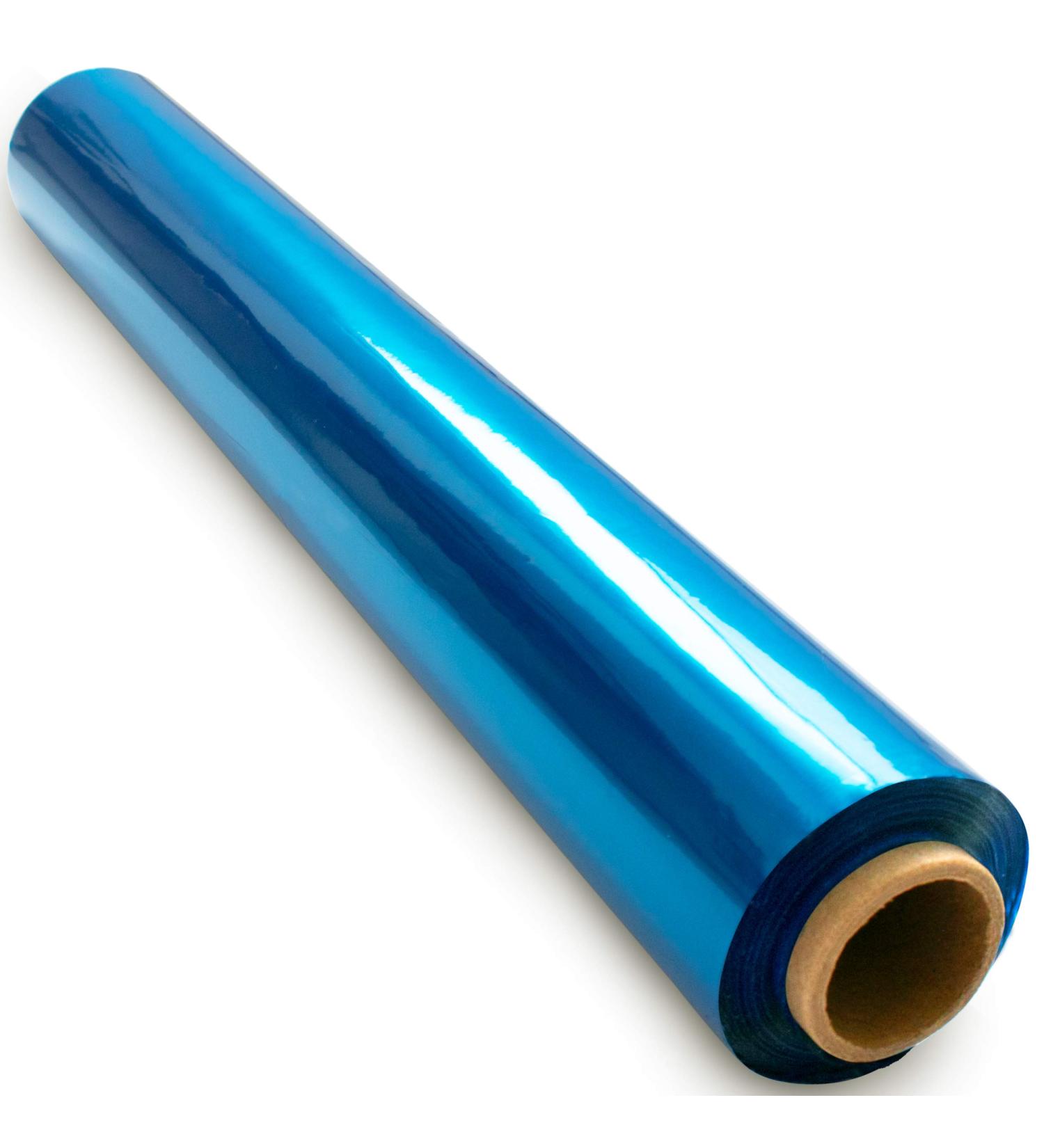 200 ft Blue Cellophane Wrap Roll (16 in x 200 ft) - Colored Cellophane Roll - Colored Cellophane Wrap - Blue Transparent Paper - Blue Clear Wrap - Cellophane Roll Blue- Blue Roll - Cellophane Paper - Buy Online on GoSupps.com